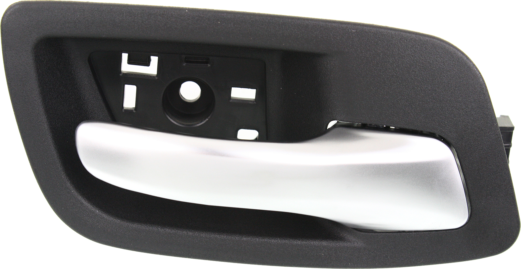 AM CHARGER 11-14 CHRYSLER 300-11-23 REAR INTERIOR DOOR HANDLE RH Silver Lever+Black Housing Plastic SKU REPCH491301 Partslink CH1553114 OEM 1TF54DX9AC