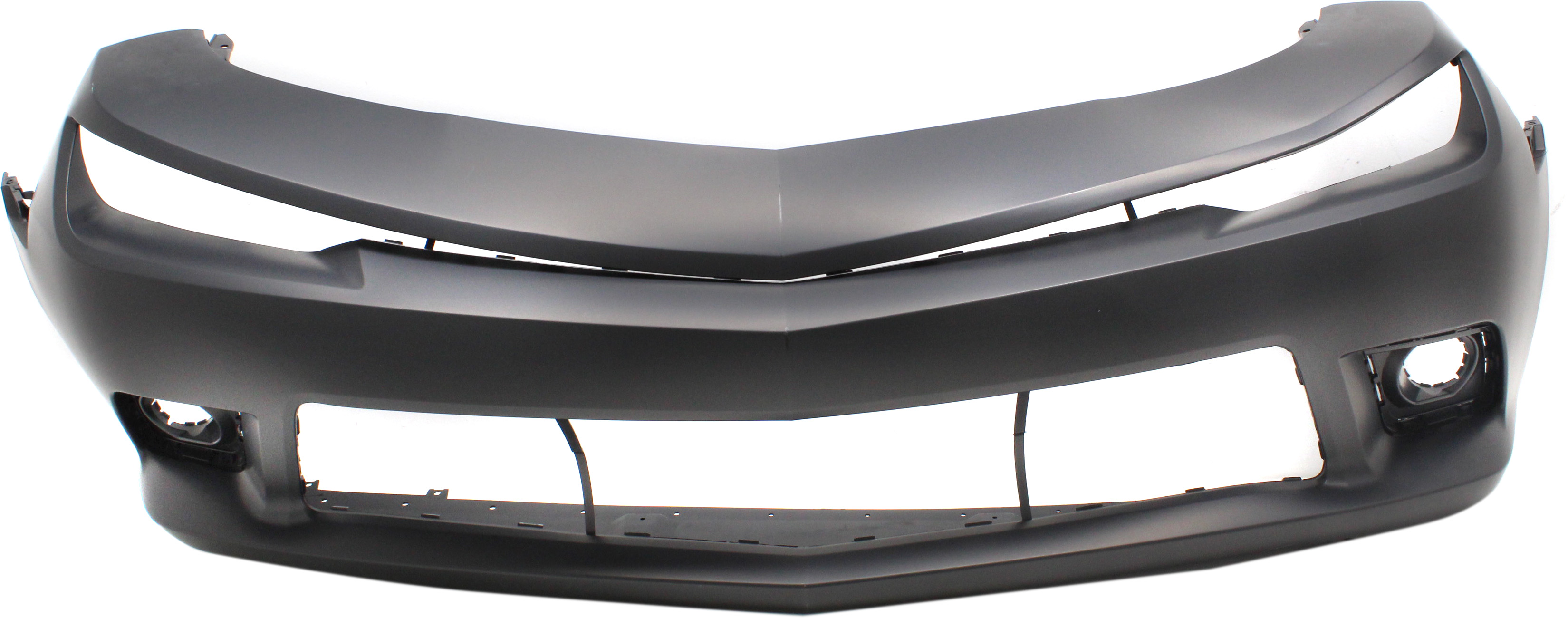 AM CAMARO 14-15 FRONT BUMPER COVER Primed SS Model w o RS Pkg Convertible Coupe CAPA SKU REPCV010317PQ Partslink GM1000966C OEM 22997719