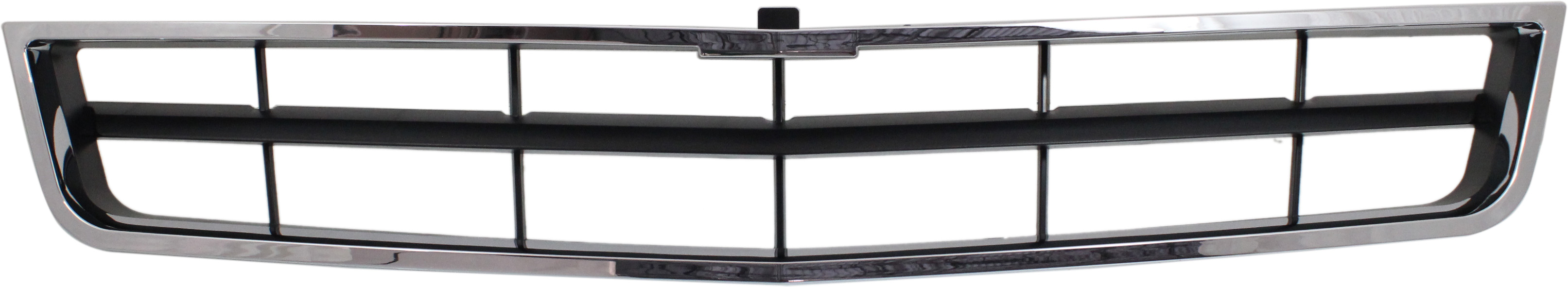 AM TAHOE 08-13 GRILLE Radiator Grille Plastic Chrome Shell Black Insert Hybrid SKU REPCV070116 Partslink GM1200641 OEM 15290978