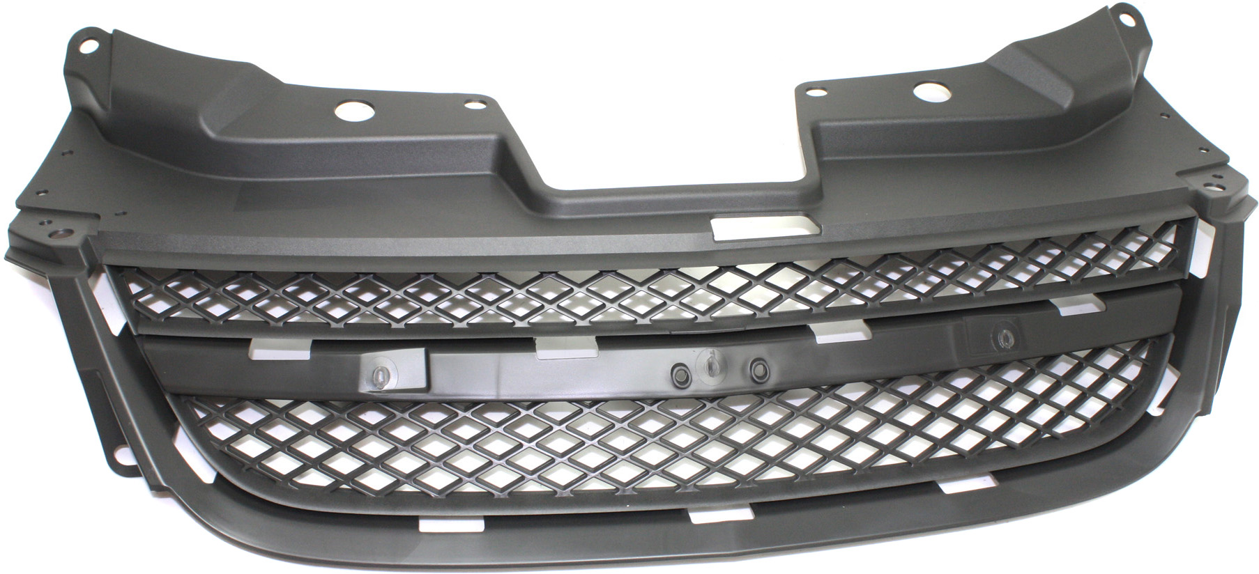 AM COBALT 08-10 GRILLE Upper Textured Gray Shell and Insert w o Supercharger SS Model SKU REPCV070132 Partslink GM1200635 OEM 25820008