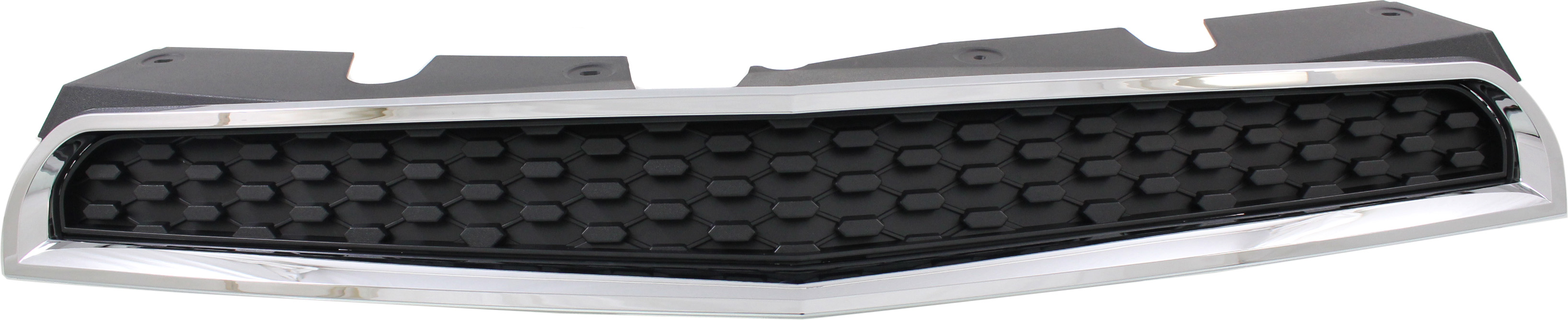 AM EQUINOX 12-15 GRILLE Textured Black Shell and Insert LS LT Model w o Chrome Pkg CAPA SKU REPCV070136Q Partslink GM1200676C OEM 20882352