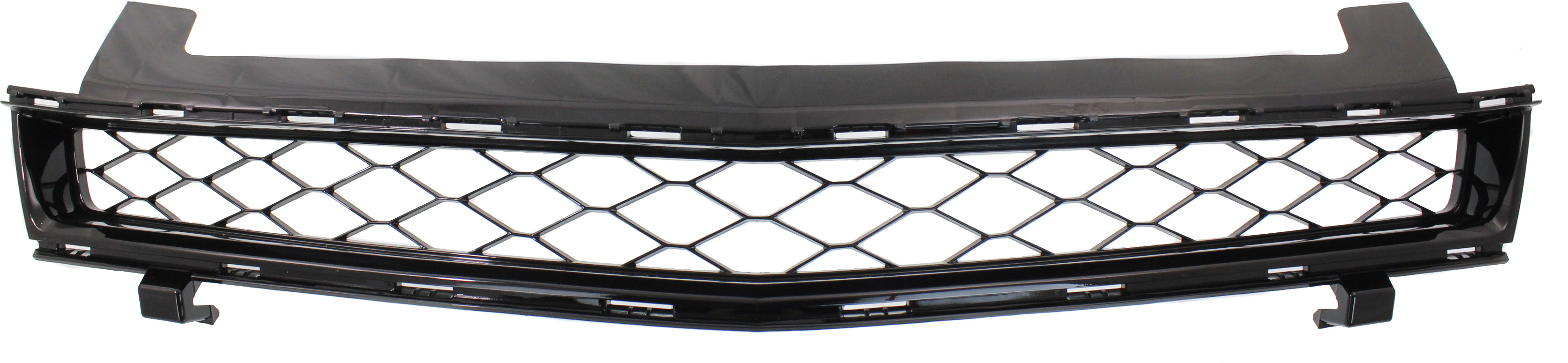 AM CAMARO 14-15 GRILLE Upper w o Emblem Z 28 Model Coupe SKU REPCV070140 Partslink GM1200716 OEM 23468208