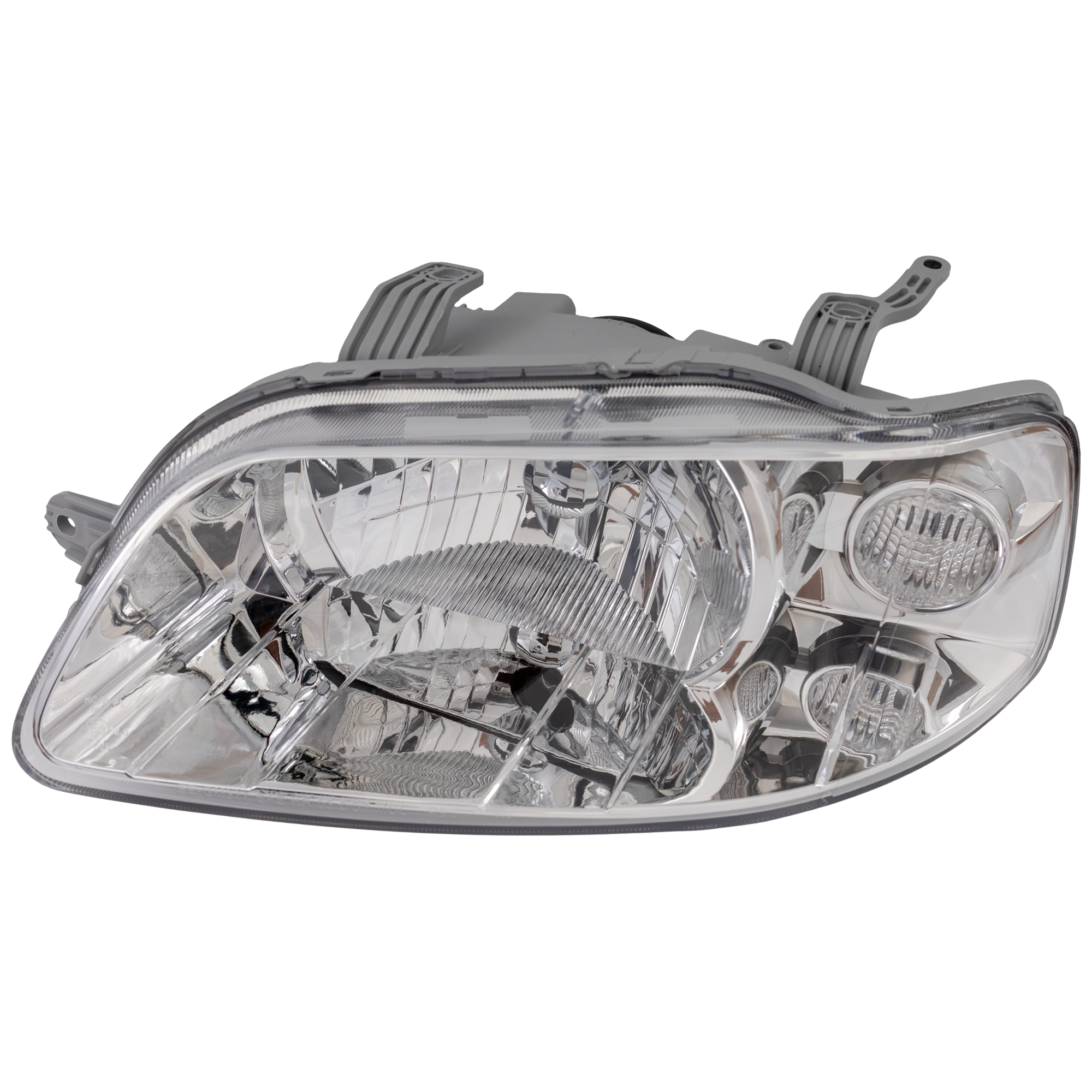 AM AVEO 04-07 AVEO5-06-08 HEAD LAMP LH Lens and Housing Halogen Hatchback Sedan 04-06 SKU REPCV100102 Partslink GM2518154 OEM 96540253