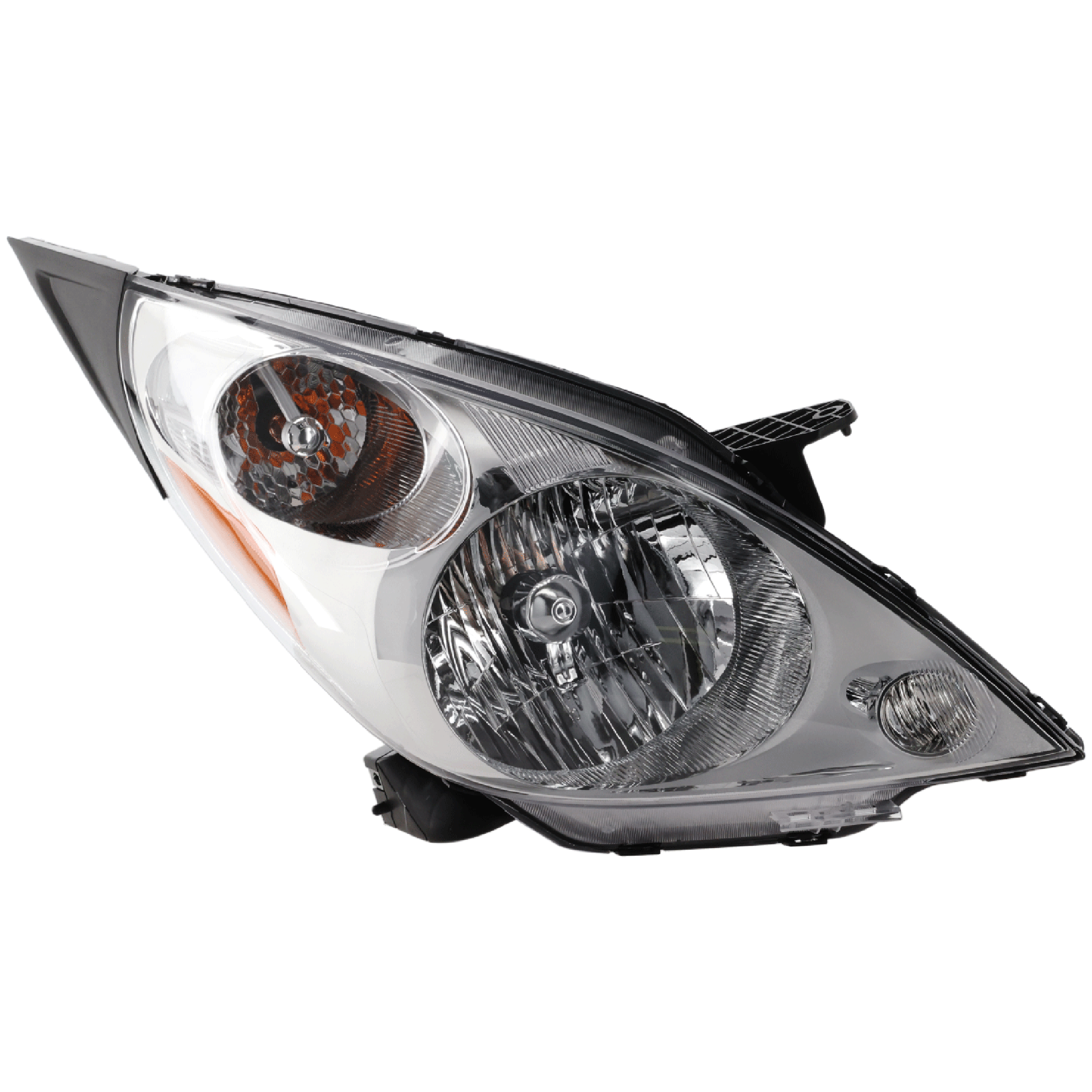 AM SPARK 13-15 HEAD LAMP RH Assembly Halogen Composite Type CAPA SKU REPCV100103Q Partslink GM2503368C OEM 95281469