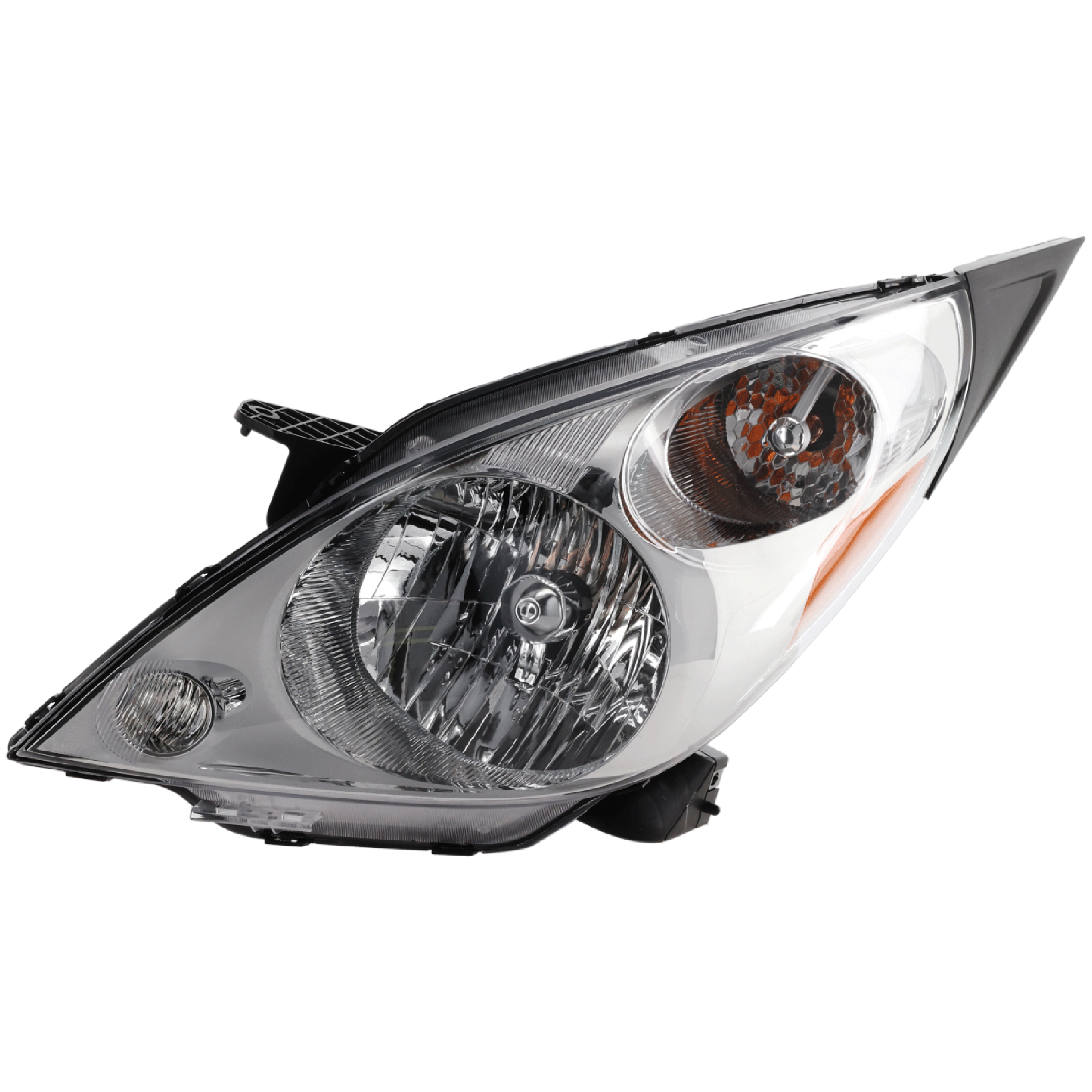 AM SPARK 13-15 HEAD LAMP LH Assembly Halogen Composite Type CAPA SKU REPCV100104Q Partslink GM2502368C OEM 95281468