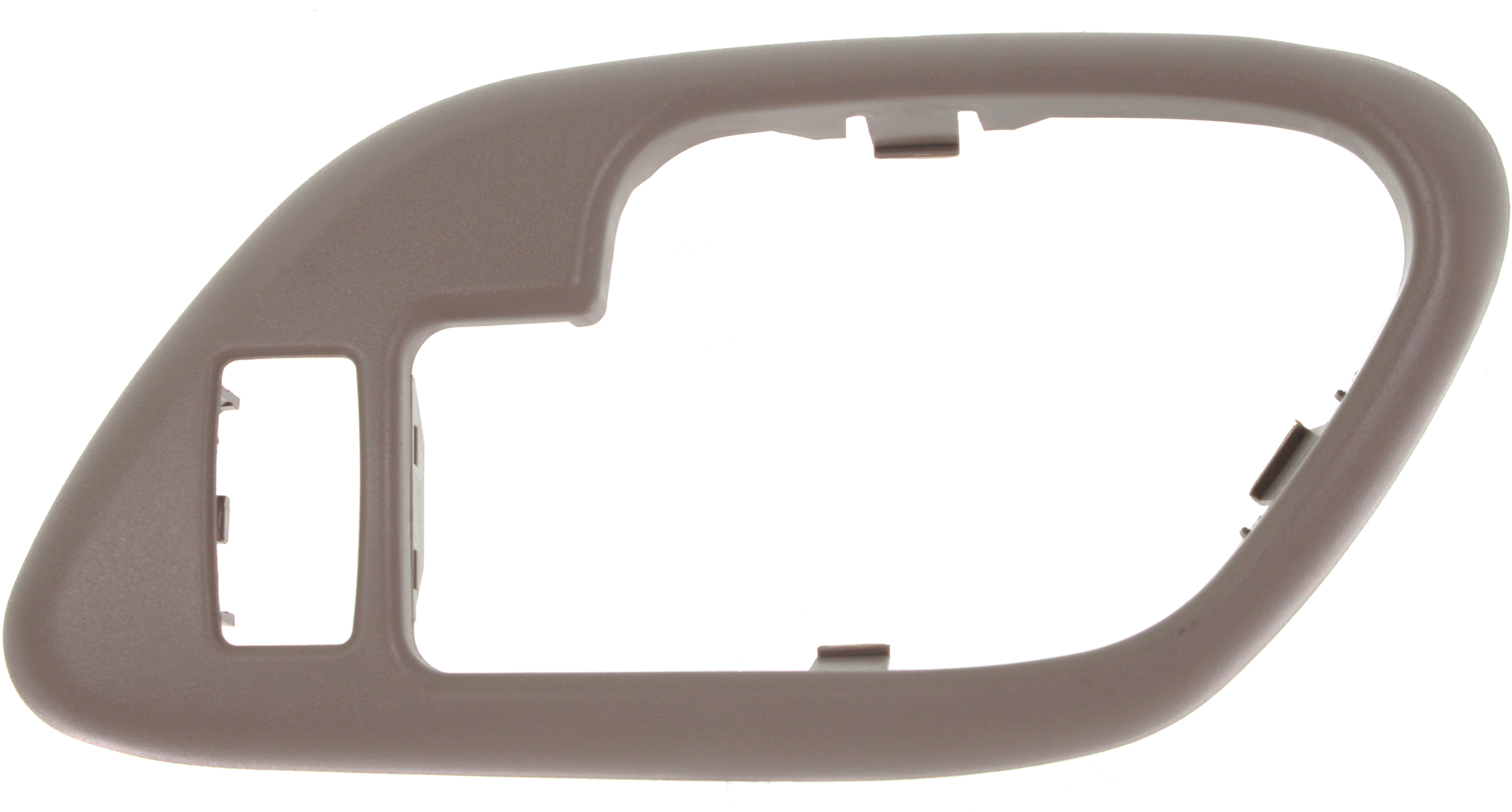 AM C K FULL SIZE P U 95-02 SUBURBAN 95-99 FRONT DOOR HANDLE BAZEL RH Inside Brown Tan w Lock Hole SKU REPCV462161 OEM 15708074
