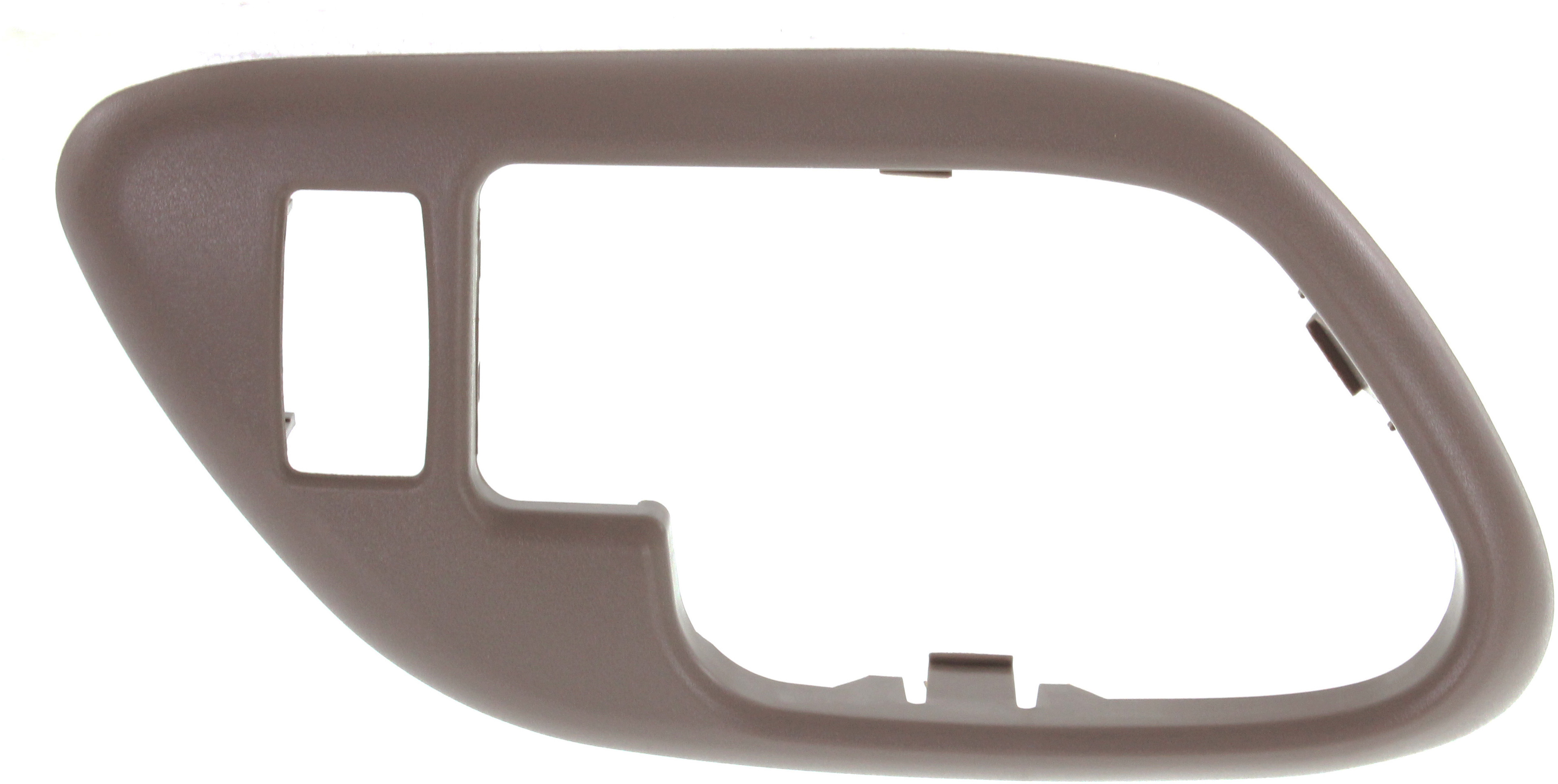 AM C K FULL SIZE P U 95-02 SUBURBAN 95-99 FRONT DOOR HANDLE BAZEL LH Inside Brown Tan w Lock Hole SKU REPCV462162 OEM 15708073
