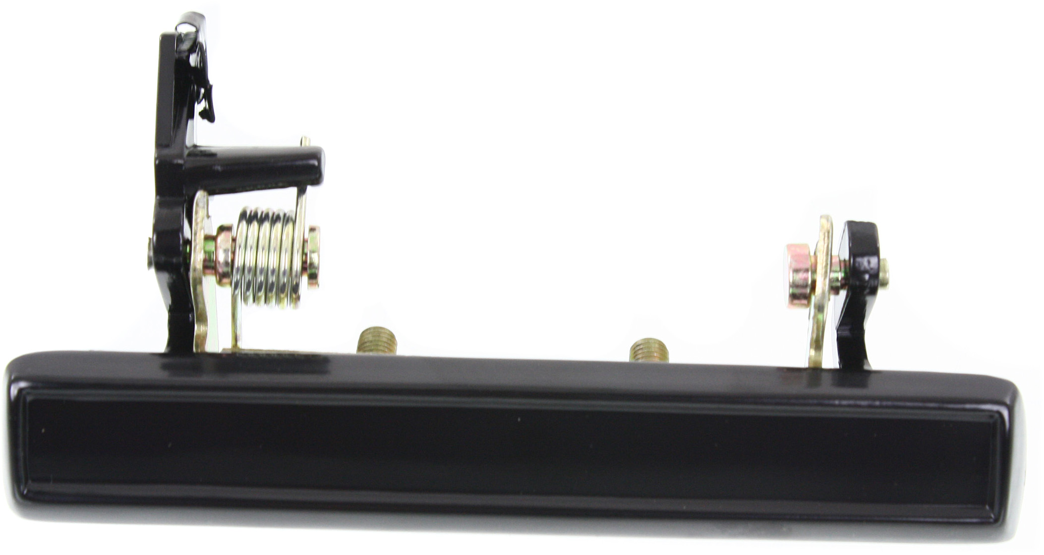 AM MONTE CARLO 78-88 REGAL 82-87 FRONT EXTERIOR DOOR HANDLE RH Smooth Black Zinc Clip Down SKU REPCV462177 OEM 20454212