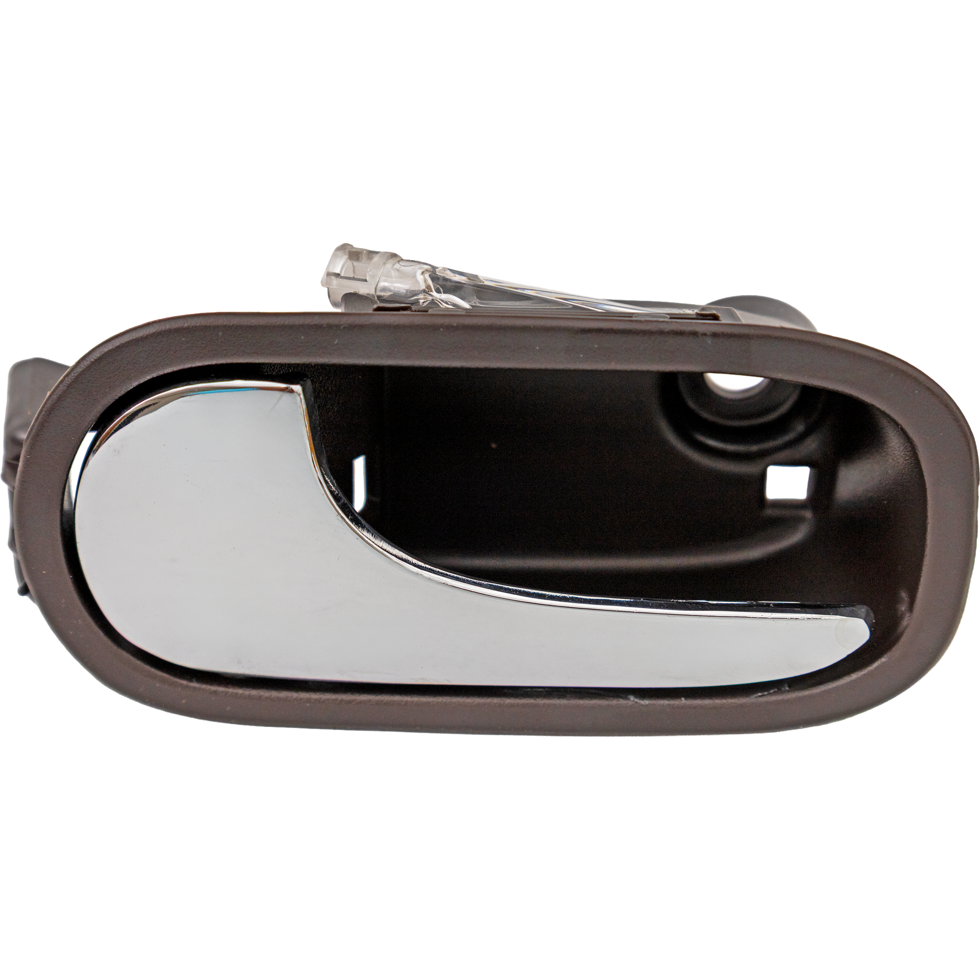AM MALIBU 08-12 FRONT INTERIOR DOOR HANDLE LH Chrme Lvr+Brwn Hsg Cashmere Plastic w LED Exc.Classic SKU REPCV462332 OEM 20808799