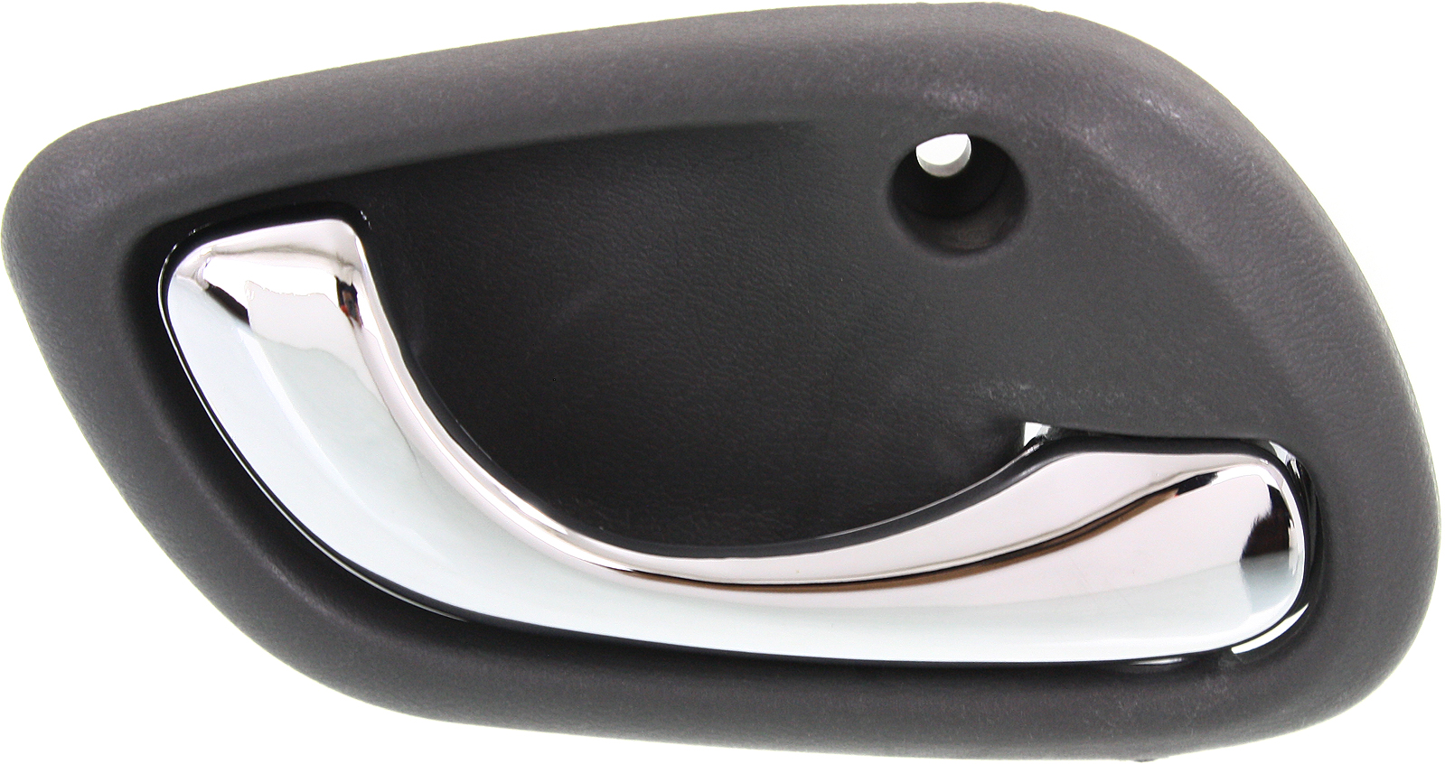 AM TRACKER 99-04 FRONT INTERIOR DOOR HANDLE RH Chrome Lever+Gray Housing Plastic =REAR SKU REPCV462363 OEM Performance