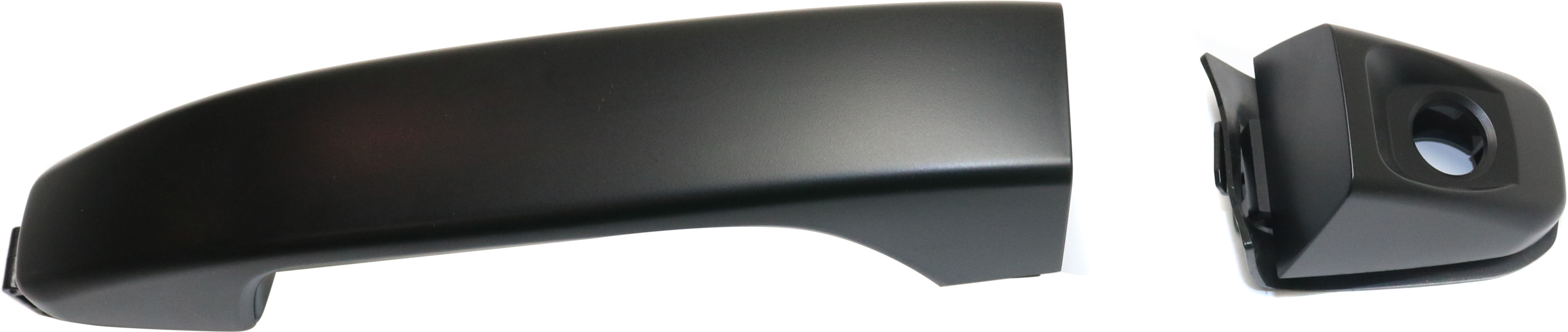 AM CANYON COLORADO 15-22 FRONT EXTERIOR DOOR HANDLE RH Smooth Black Handle+Cvr+Gasket w Keyhole SKU REPCV462378 OEM 23253821