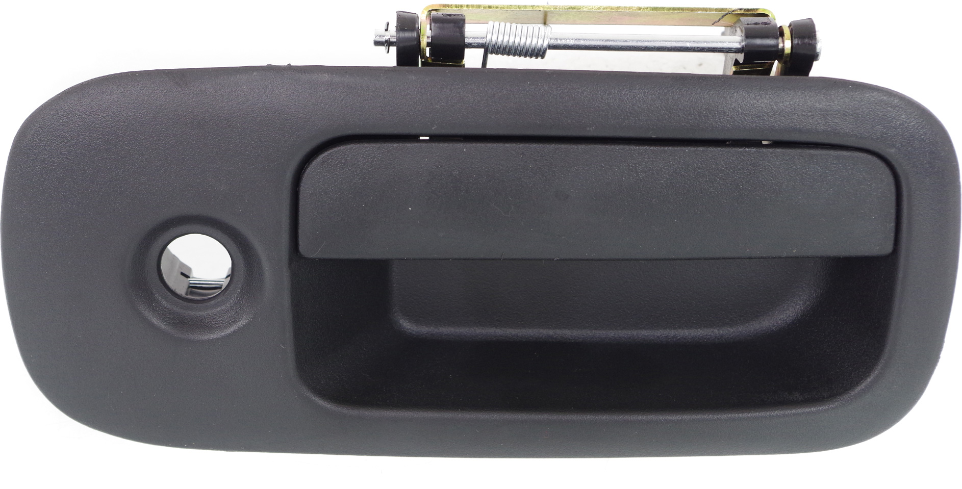 AM EXPRESS SAVANA 10-23 REAR EXTERIOR DOOR HANDLE RH Side Hinged Door Textured Black w Keyhole SKU REPCV491353 Partslink GM1521152 OEM 23473841