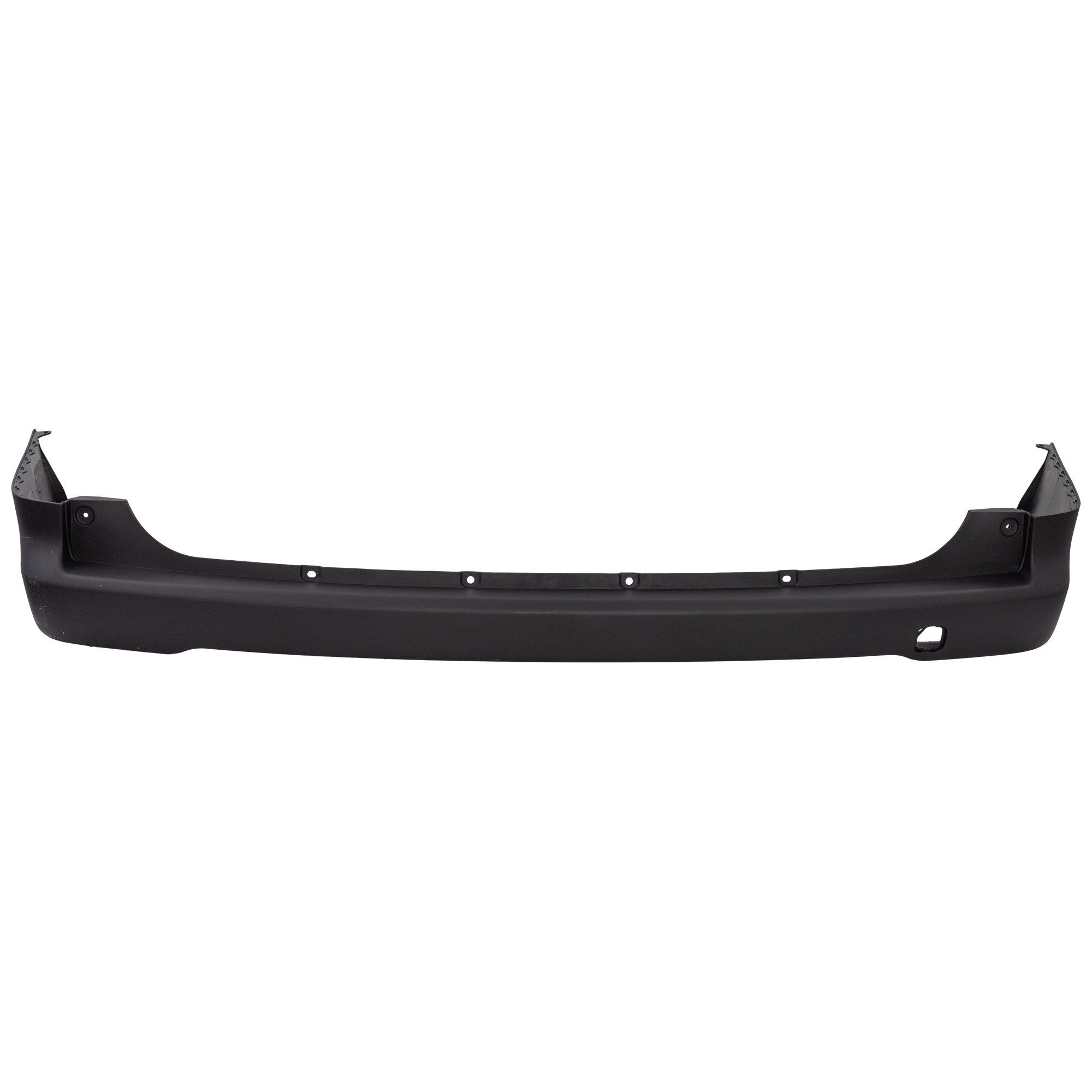 AM CITY EXPRESS 15-18 REAR BUMPER COVER Textured w o Parking Aid Sensor Holes SKU REPCV760112P Partslink GM1100961 OEM 19317293 PFM
