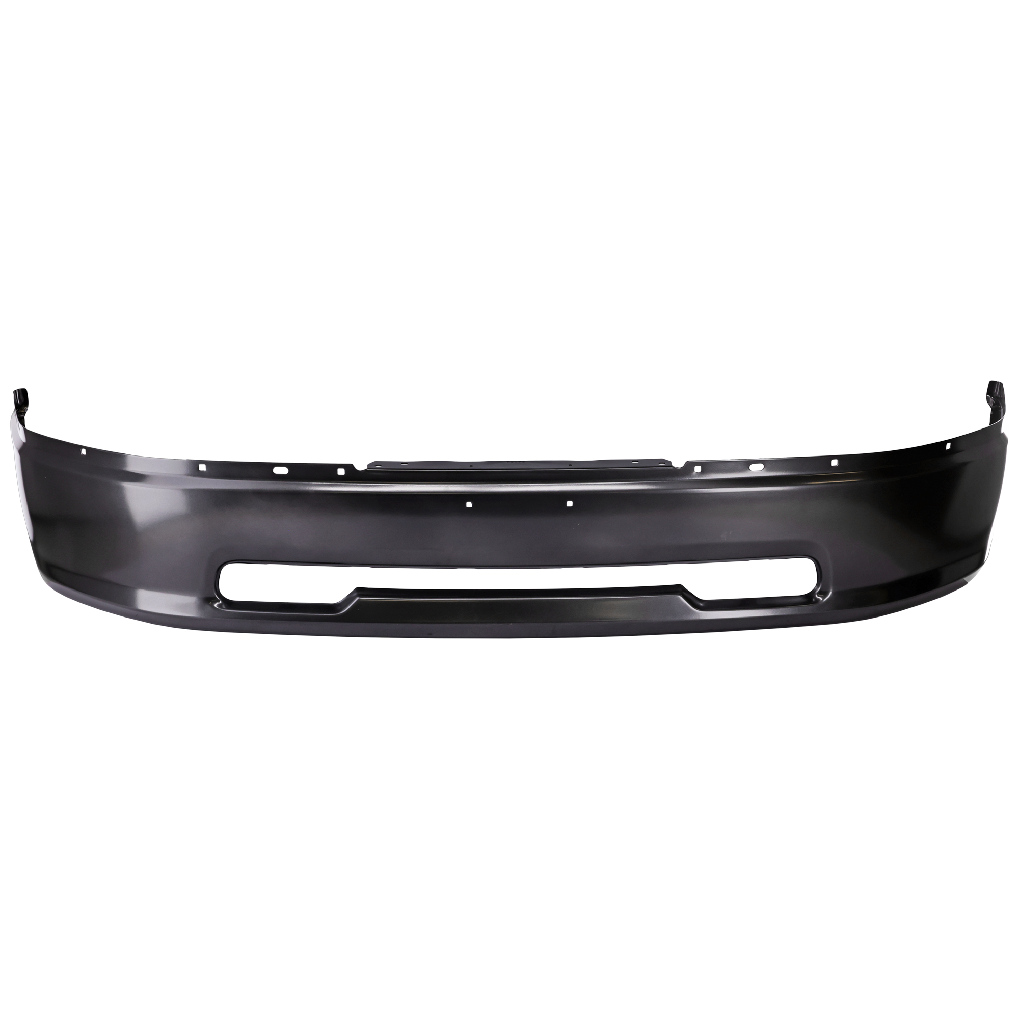 AM RAM 1500-09-13 FRONT BUMPER Primed Paint to Match ST Model w o Fog Light Holes SKU REPD010309 Partslink CH1002385 OEM 68206066AA 68088188AA