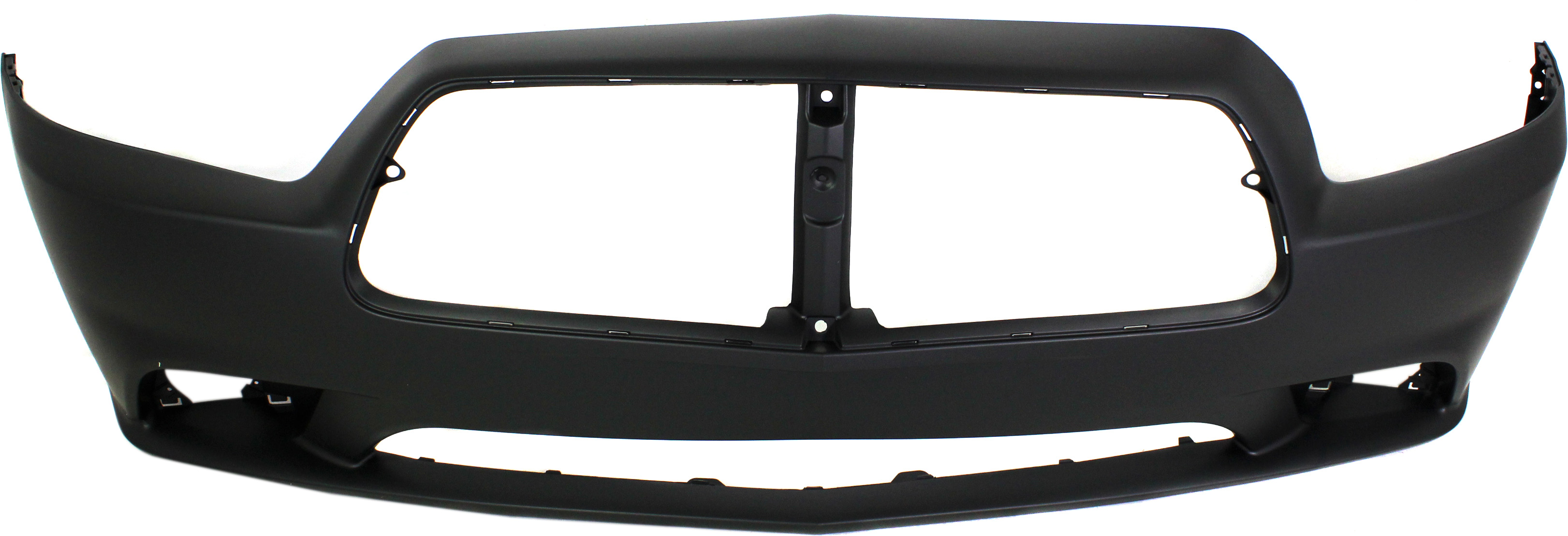 AM CHARGER 11-14 FRONT BUMPER COVER Primed w o Adaptive Cruise Control R T SE SXT RT Road Track SXT Plus Models SKU REPD010356P Partslink CH1000992 OEM 68092596AA
