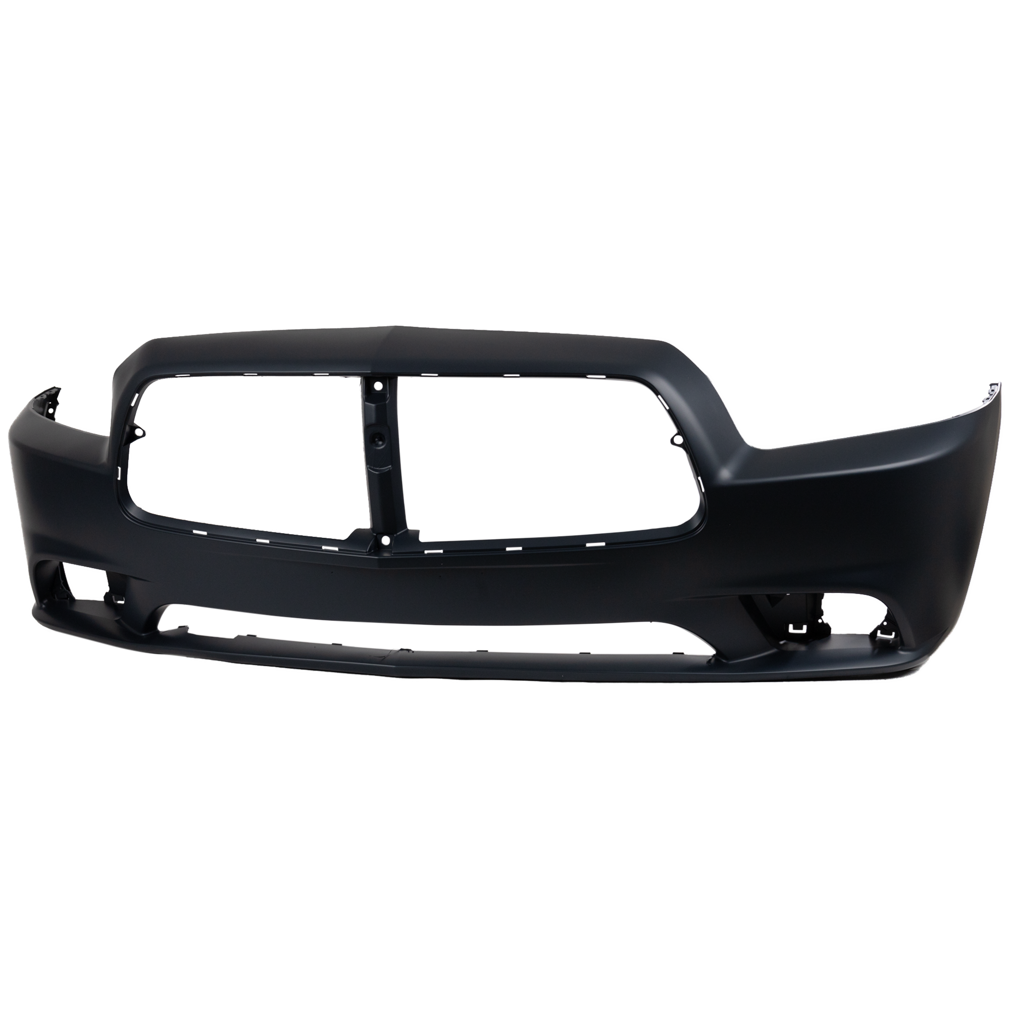 AM CHARGER 11-14 FRONT BUMPER COVER Primed w Adaptive Cruise Control SKU REPD010360P Partslink CH1000993 OEM 68092597AA