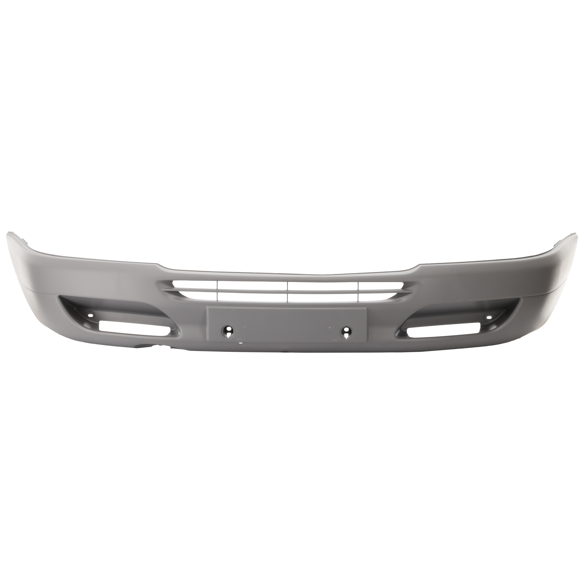 AM DODGE SPRINTER 03-06 FRONT BUMPER COVER Textured Dark Gray w o Chrome Molding Passenger Van SKU REPD010364 Partslink CH1000447 OEM 5132494AA