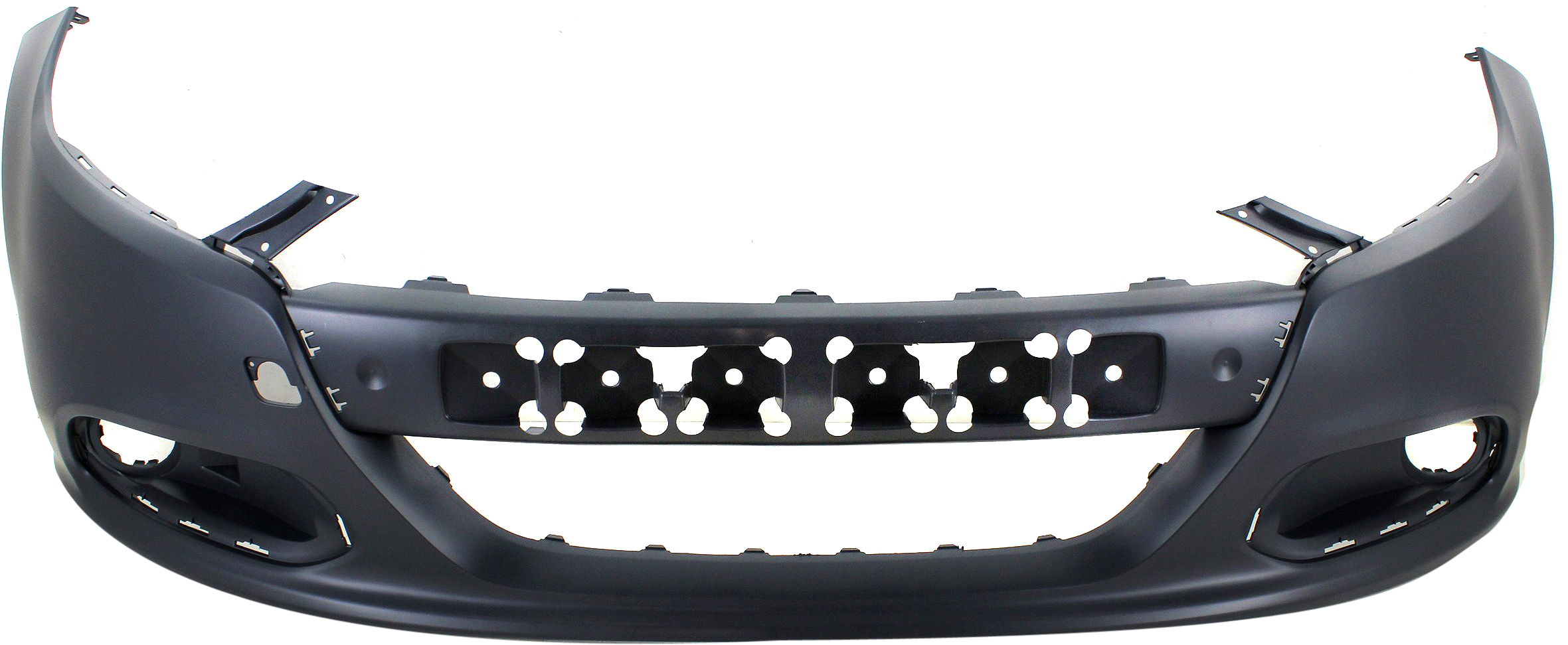 AM DART 13-16 FRONT BUMPER COVER Primed w Tow Hook Holes SKU REPD010366P Partslink CH1000A09 OEM 1TS71TZZAF