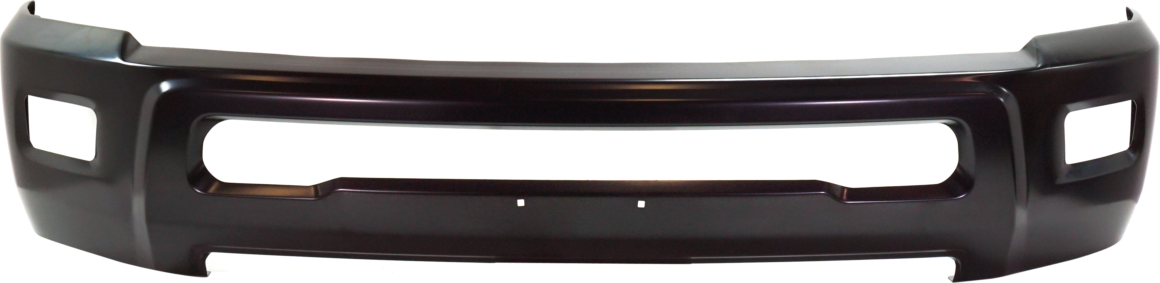 AM RAM 2500-3500-10-18 FRONT BUMPER Primed w Fog Light Holes w o Parking Aid Sensor Holes CAPA SKU REPD010370PQ OEM 1MQ02TZZAB