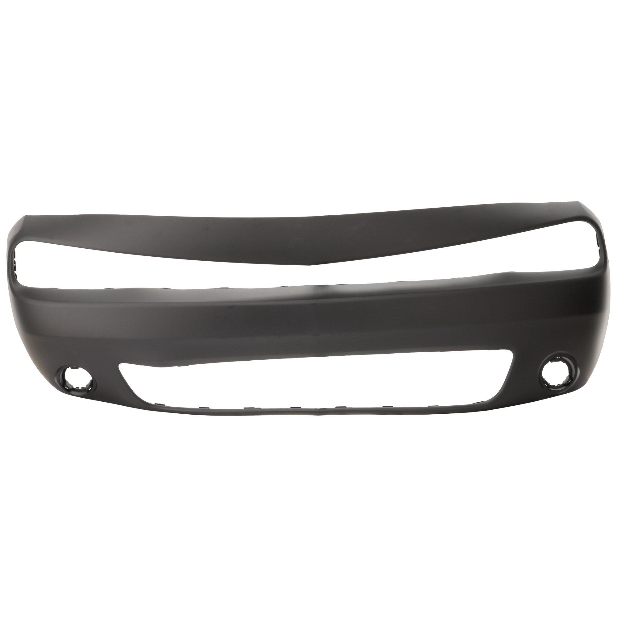 AM CHALLENGER 15-23 FRONT BUMPER COVER Primed w Fog Light Holes CAPA SKU REPD010380PQ Partslink CH1000A20C OEM 68258730AB