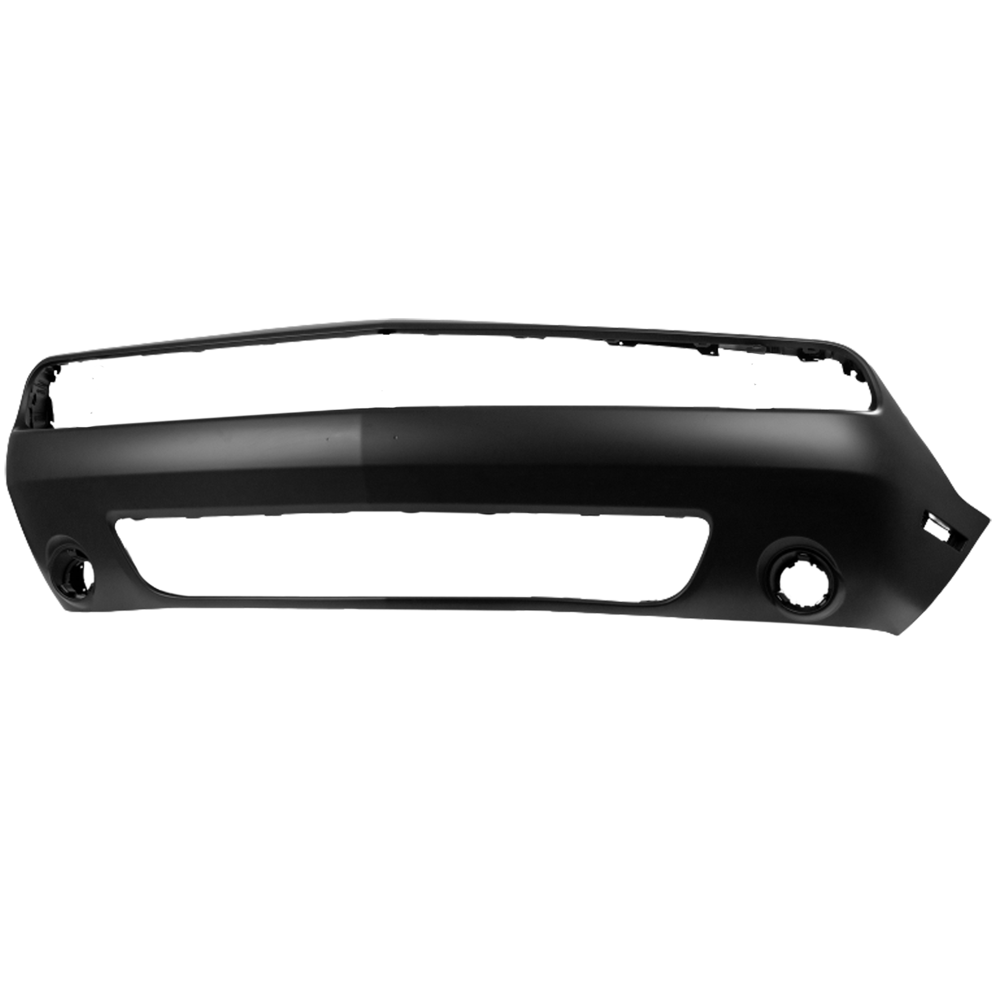AM CHALLENGER 15-23 FRONT BUMPER COVER Primed w Fog Light Holes SKU REPD010380P Partslink CH1000A20 OEM 68258730AB