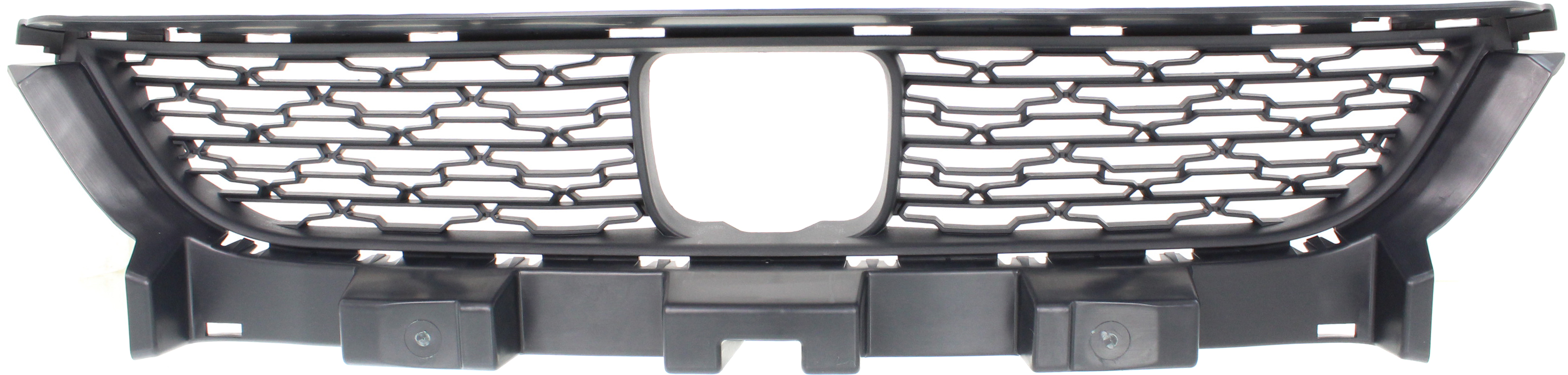 AM CHARGER 15-23 FRONT BUMPER GRILLE Textured w o Hood Scoop w Adaptive Cruise Control CAPA SKU REPD015317Q Partslink CH1036141C OEM 68214781AB