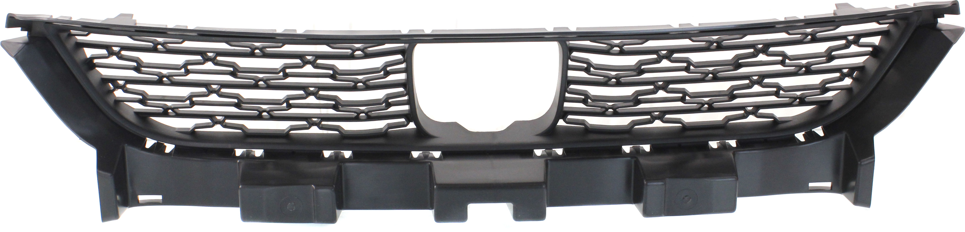 AM CHARGER 15-23 FRONT BUMPER GRILLE Textured w o Hood Scoop w Adaptive Cruise Control SKU REPD015317 Partslink CH1036141 OEM 68214781AB
