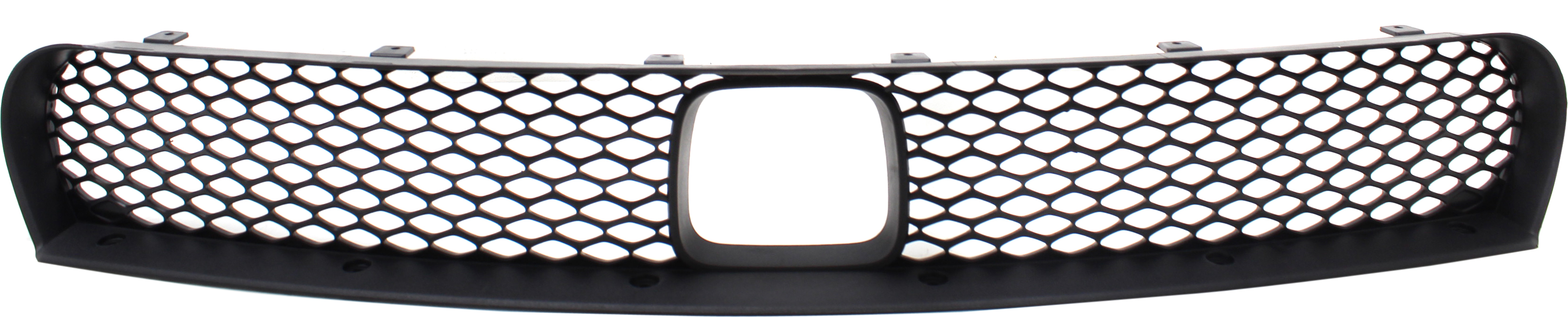 AM CHARGER 15-23 FRONT BUMPER GRILLE Textured Black w Hood Scoop and Adaptive Cruise Control Type 1 CAPA SKU REPD015319Q Partslink CH1036138C OEM 68214868AB