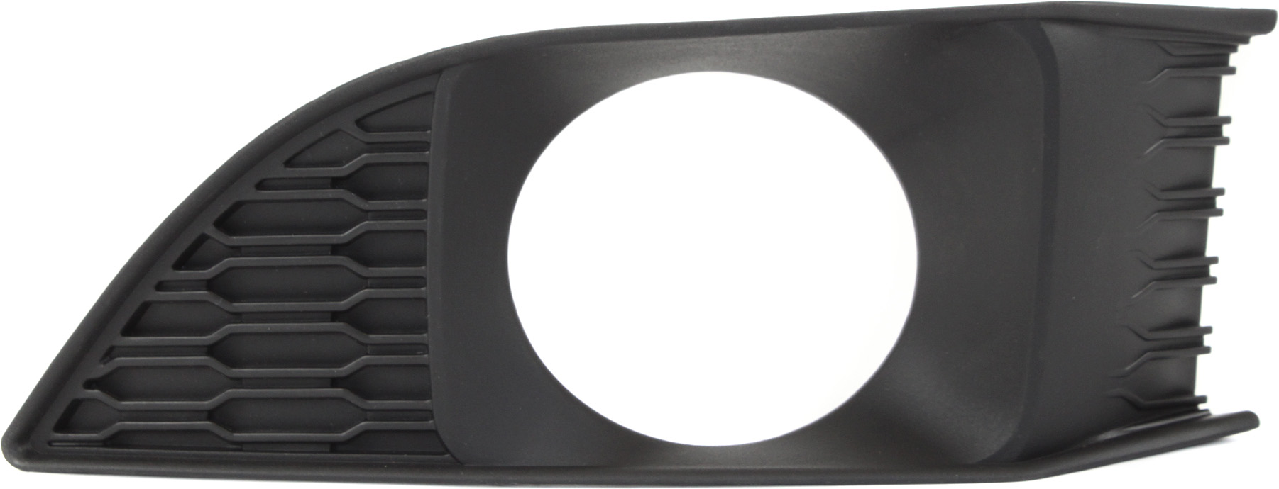 AM CHARGER 11-14 FRONT FOG LAMP MOLDING RH Textured Black w Adaptive Cruise Control R T SE SXT Models SKU REPD015503 Partslink CH1039132 OEM 5182372AA