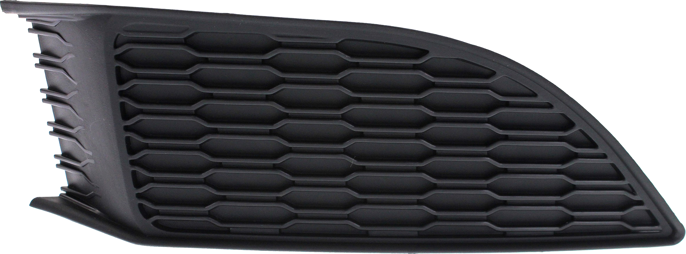AM CHARGER 11-14 FRONT FOG LAMP MOLDING LH Textured Black w Adaptive Cruise Control R T SE SXT Models SKU REPD015504 Partslink CH1038132 OEM 68092614AA