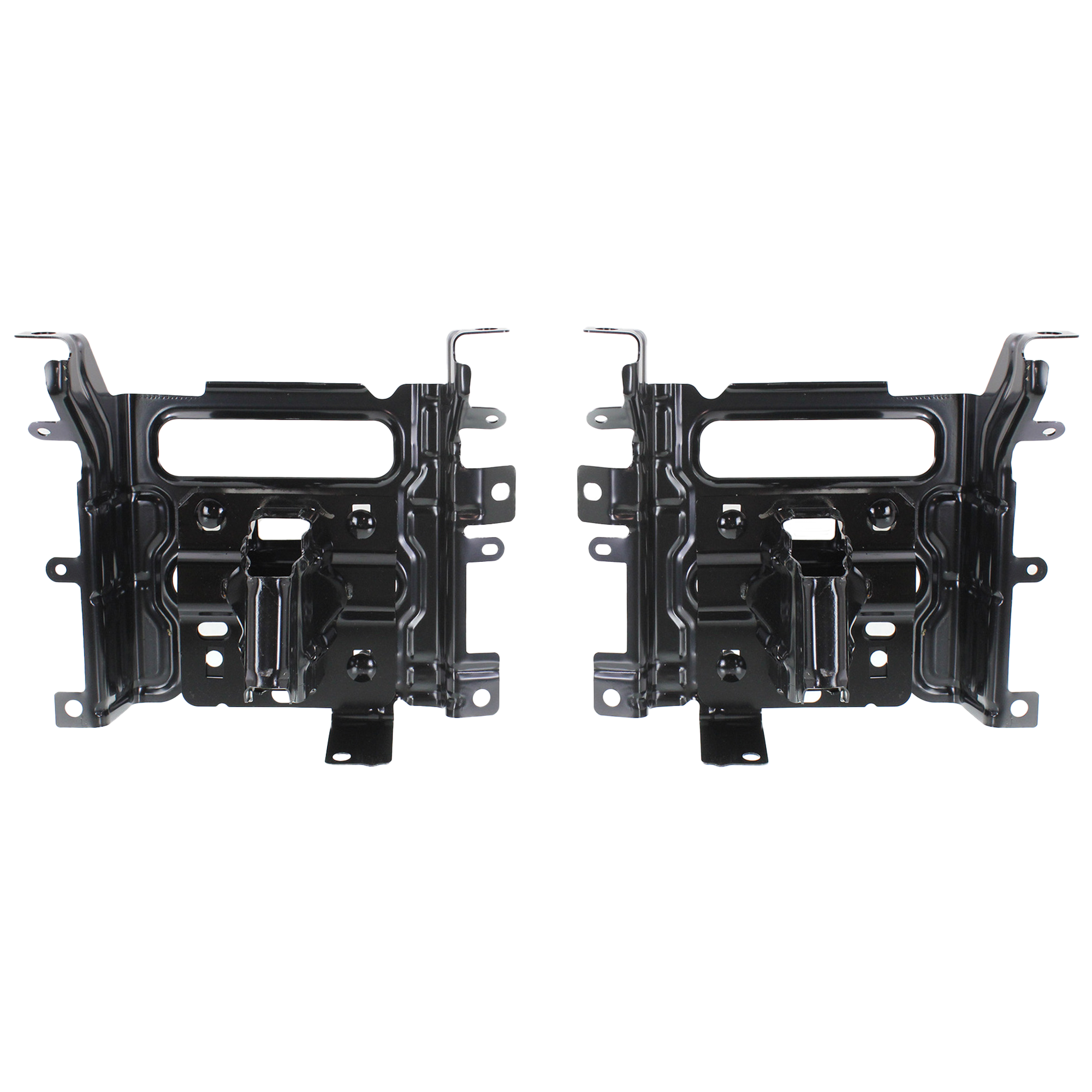 AM RAM 1500-13-18 FRONT BUMPER BRACKET RH AND LH Bumper Bracket Kit 2 Piece Bumper Type Includes 19-23-1500 Classic SKU REPD019503 Partslink CH1061104 OEM 68232485AA