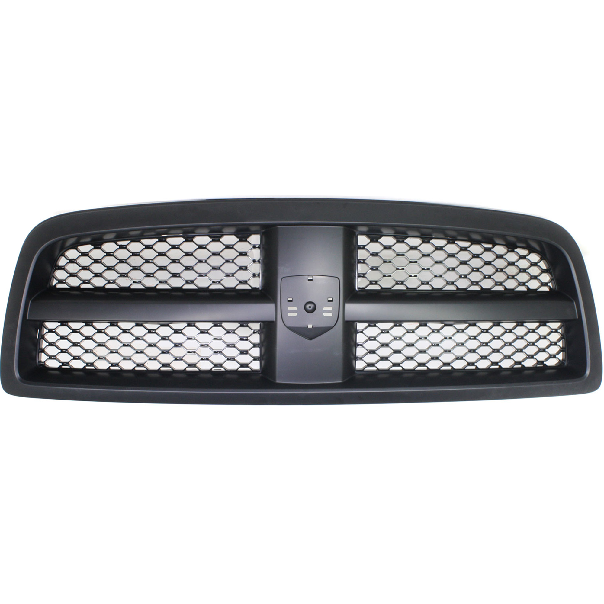 AM RAM 1500 P U 09-12 GRILLE Honeycomb Insert Plastic Painted Black Shell and Insert SKU REPD070102P Partslink CH1200327 OEM 68234161AA