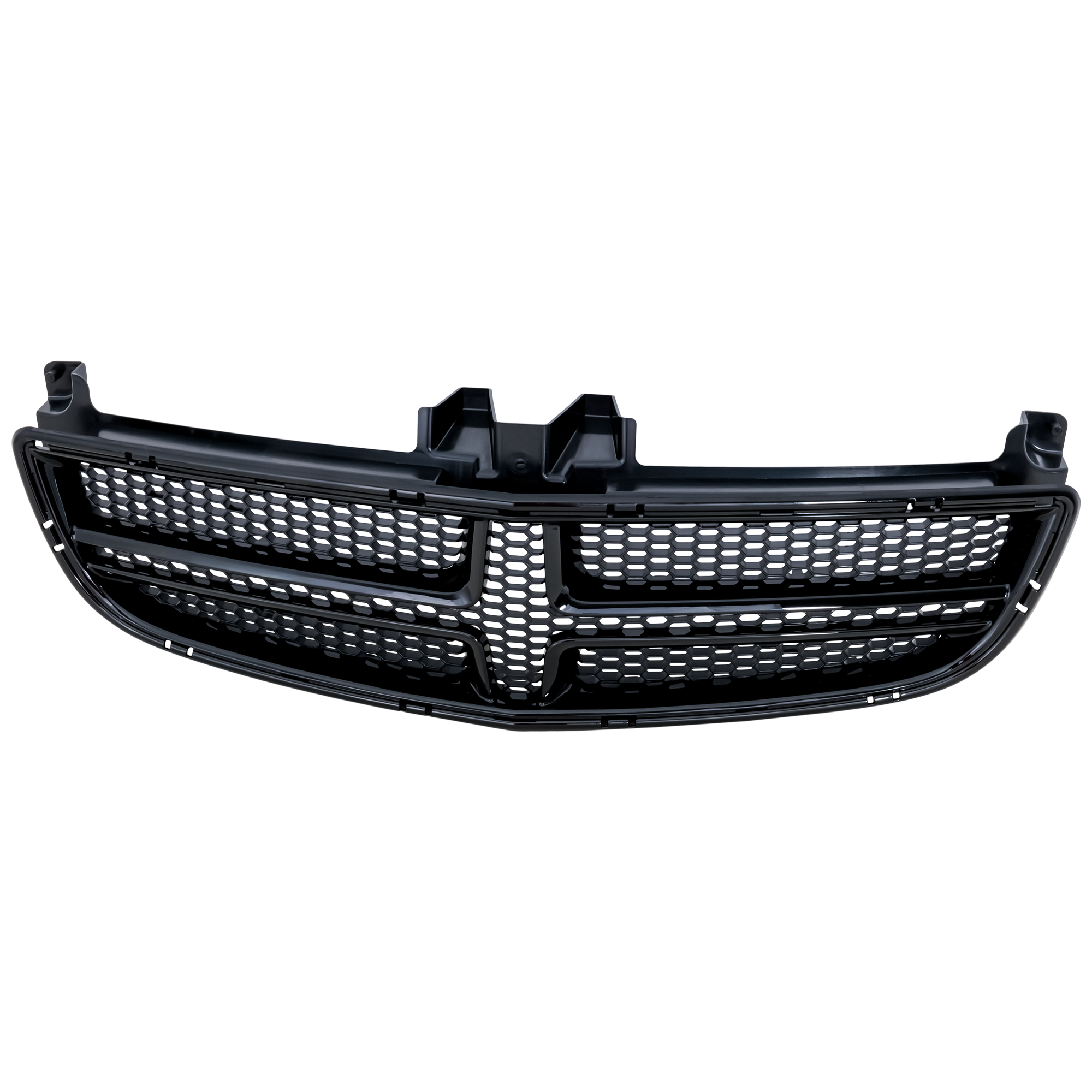 AM CHARGER 12-14 GRILLE Painted Black Shell and Insert SRT8 Model CAPA SKU REPD070166Q Partslink CH1200364C OEM 1SF03DX8AA