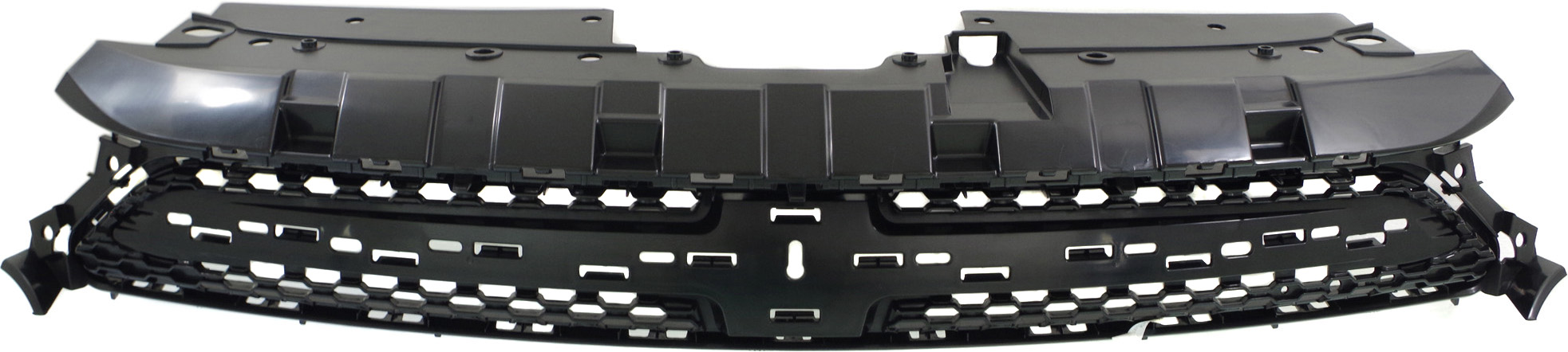 AM DART 13-16 GRILLE Textured Black Shell and Insert SKU REPD070179 Partslink CH1200378 OEM 68081408AE