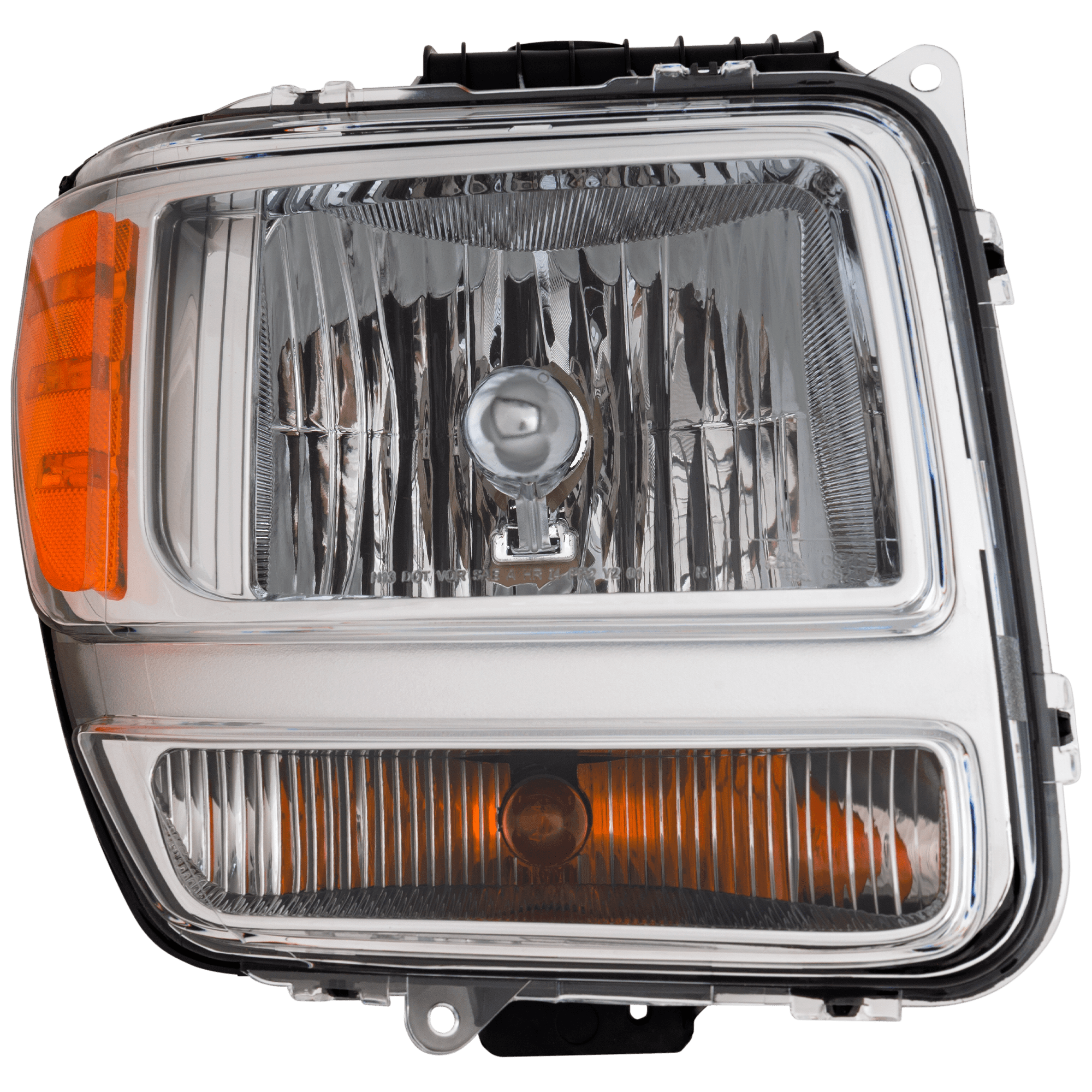 AM NITRO 07-11 HEAD LAMP RH Assembly Halogen w o H Light Leveling 11-11 SKU REPD100111 OEM 55157224AD PFM