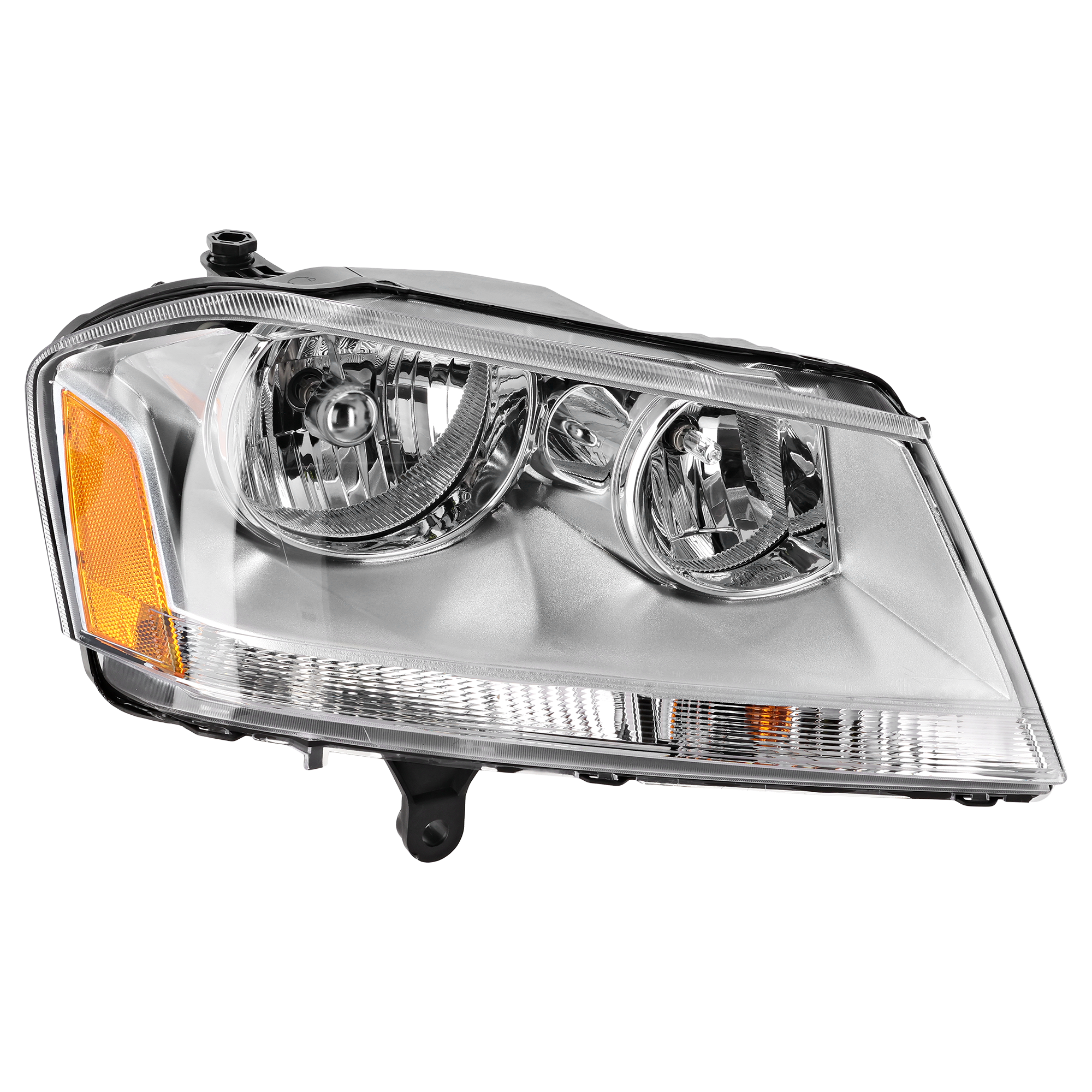 AM AVENGER 08-14 HEAD LAMP RH Assembly Halogen SE SXT Models SKU REPD100113 OEM 5116342AD PFM