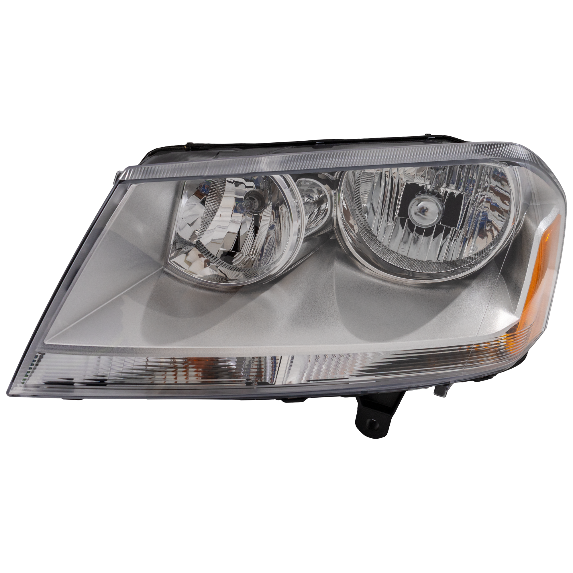 AM AVENGER 08-14 HEAD LAMP LH Assembly Halogen SE SXT Models CAPA SKU REPD100114Q OEM 5116343AD PFM