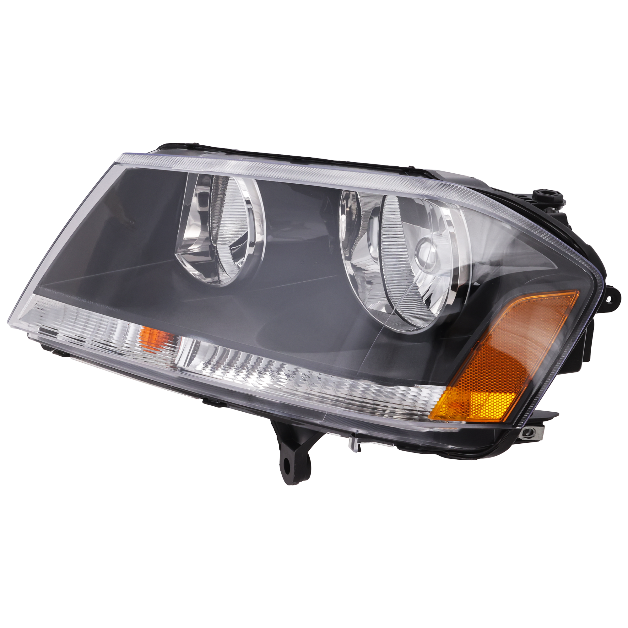 AM AVENGER 08-14 HEAD LAMP LH Assembly Halogen RT Model CAPA SKU REPD100116Q OEM 5303745AD PFM
