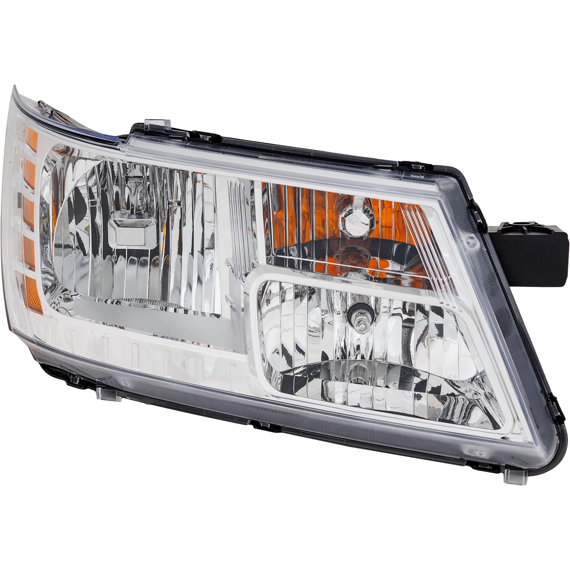 AM JOURNEY 09-20 HEAD LAMP RH Assembly Halogen Chrome Interior w o Black Trim 14-18 SKU REPD100119 OEM 5116288AD PFM 5116288AC PFM