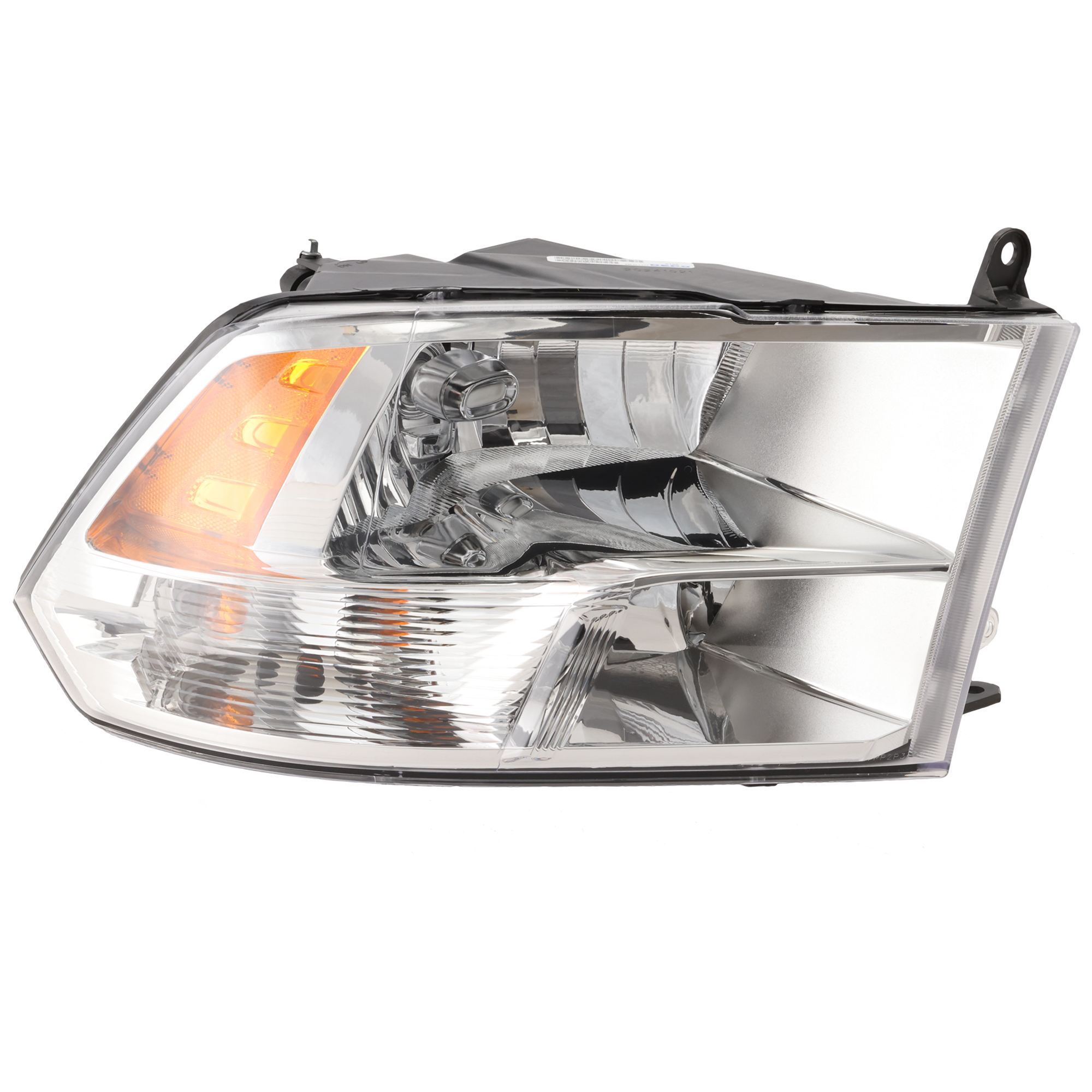 AM RAM FULL SIZE PICKUP 09-12 HEAD LAMP RH Assembly Halogen w Quad Lamps Code LME CAPA SKU REPD100123Q Partslink CH2503281C OEM 68001484AH PFM