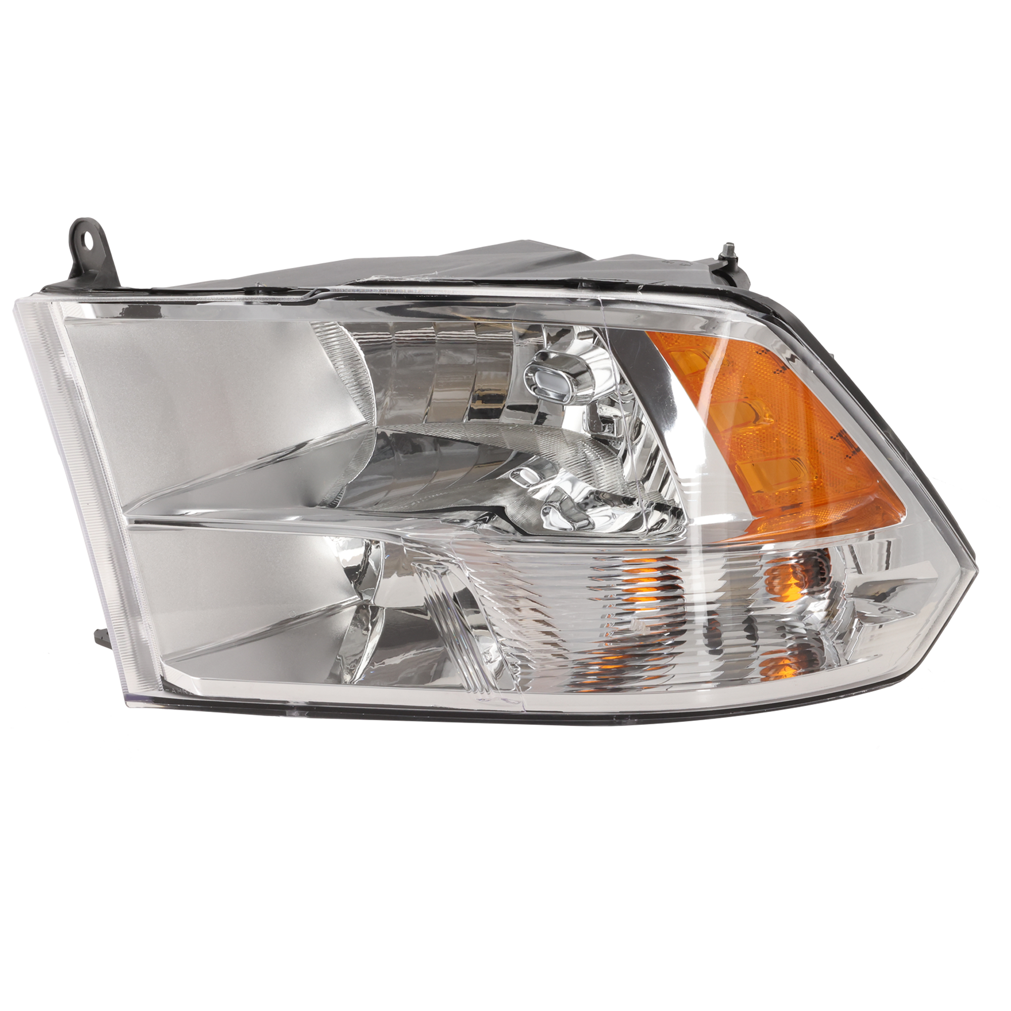 AM RAM FULL SIZE PICKUP 09-12 HEAD LAMP LH Assembly Halogen w Quad Lamps Code LME SKU REPD100124 Partslink CH2502281 OEM 68001485AH PFM
