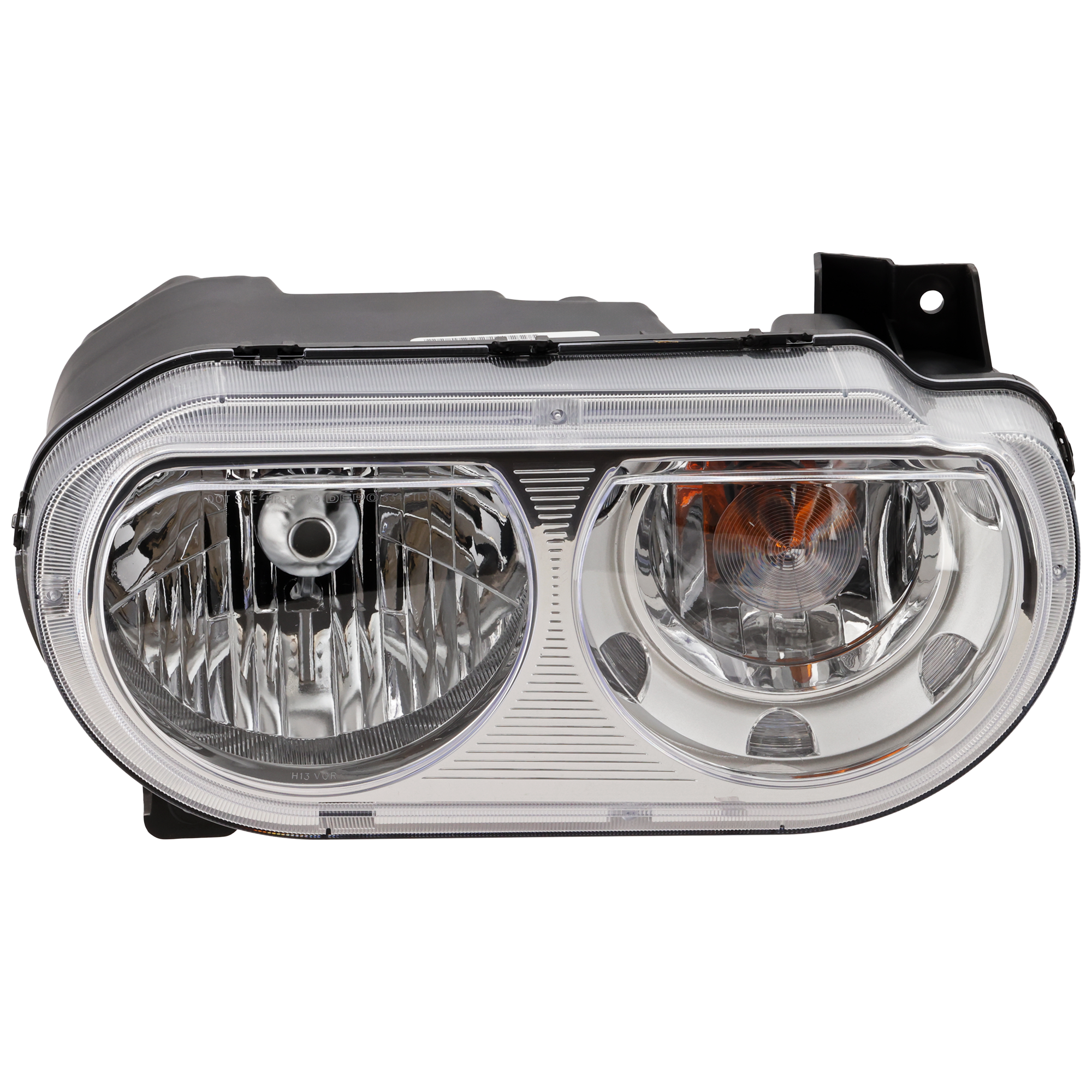 AM CHALLENGER 08-14 HEAD LAMP RH Assembly Halogen CAPA SKU REPD100127Q Partslink CH2519137C OEM 5028776AA