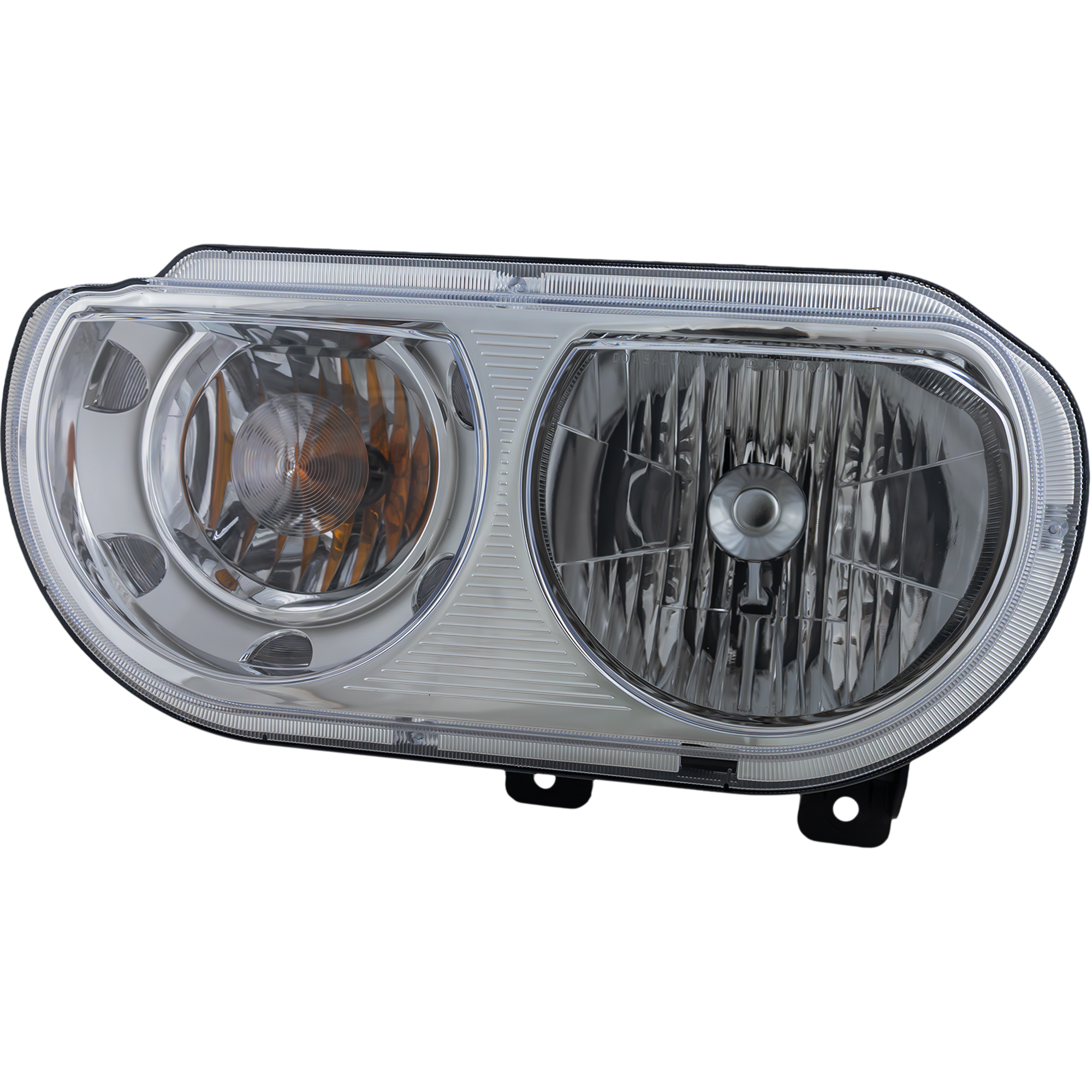 AM CHALLENGER 08-14 HEAD LAMP LH Assembly Halogen CAPA SKU REPD100128Q Partslink CH2518137C OEM 5028777AA