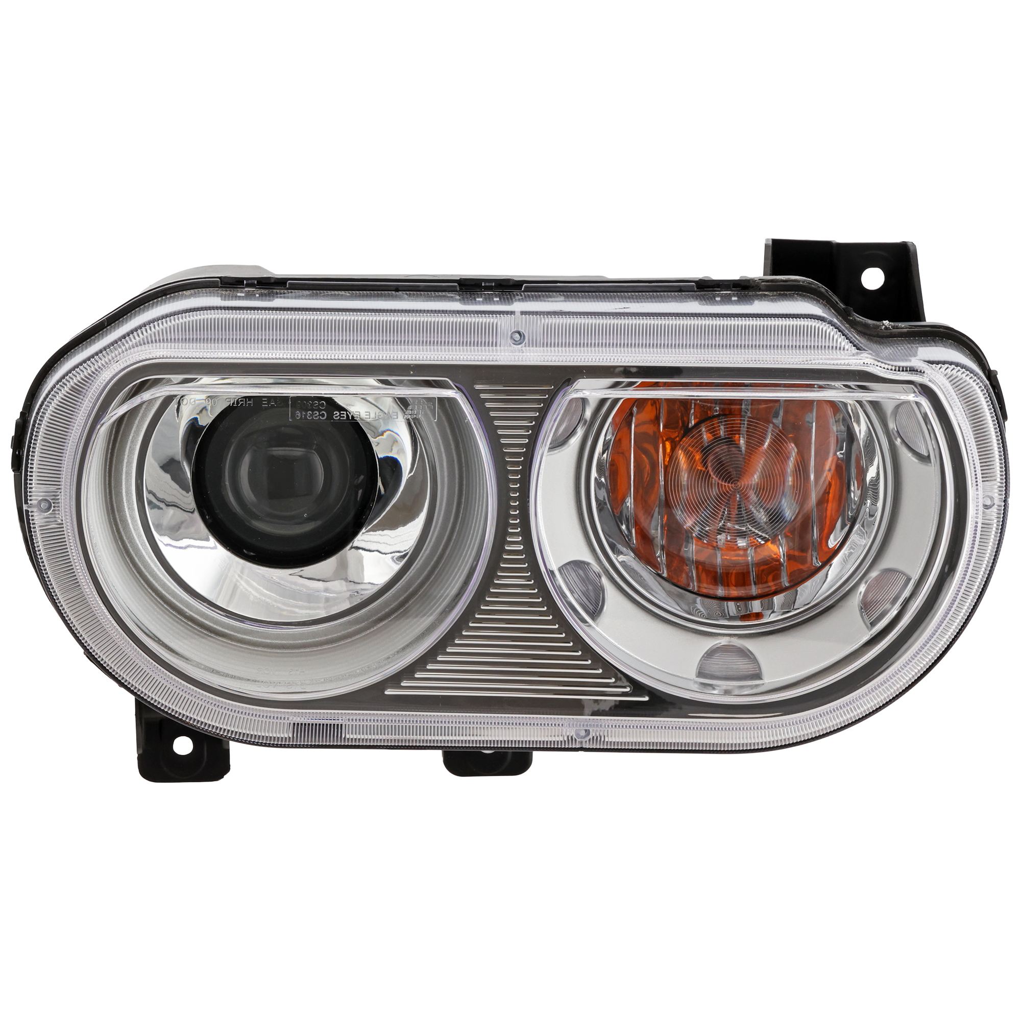 AM CHALLENGER 08-14 HEAD LAMP RH Lens and Housing HID Xenon w o HID Kit SKU REPD100129 Partslink CH2503219 OEM 5028778AB