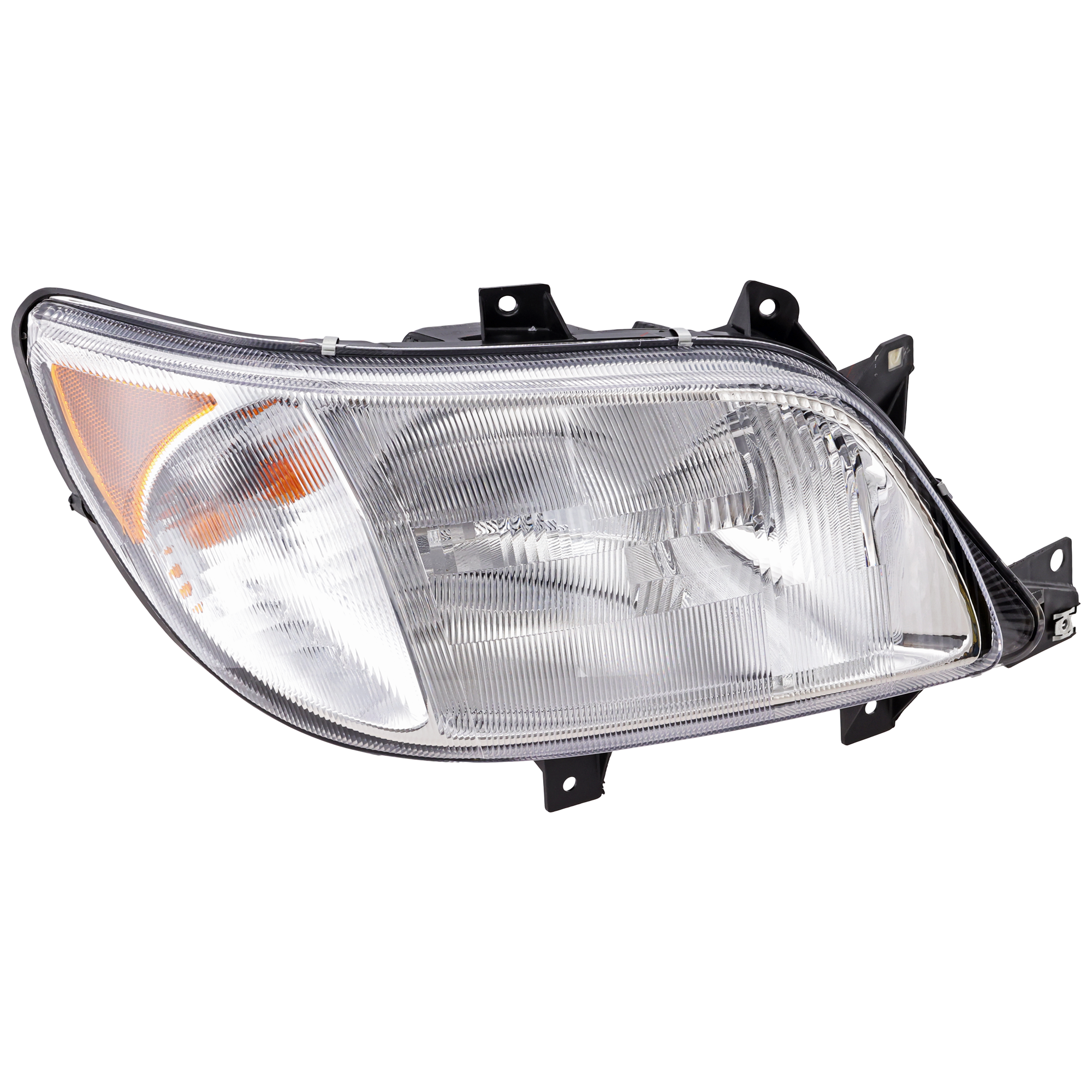 AM DODGE FREIGHTLINER SPRINTER VAN 03-06 HEAD LAMP RH Assembly Halogen w o Fog Lights SKU REPD100143 Partslink CH2503172 FL2503101 OEM 5103599AA