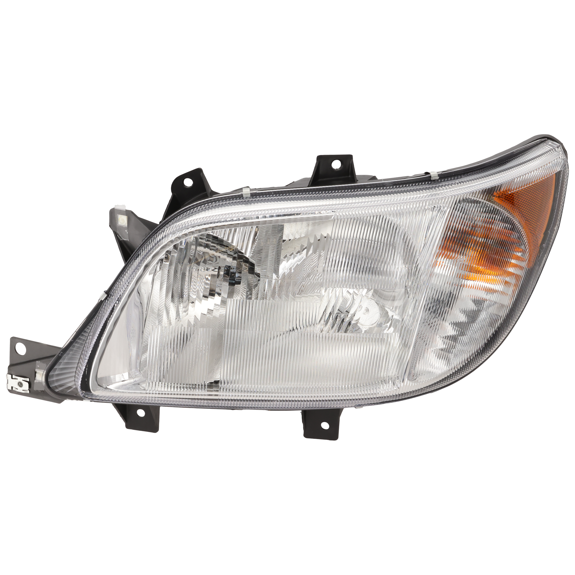 AM DODGE FREIGHTLINER SPRINTER VAN 03-06 HEAD LAMP LH Assembly Halogen w o Fog Lights SKU REPD100144 Partslink CH2502172 FL2502101 OEM 5103598AA