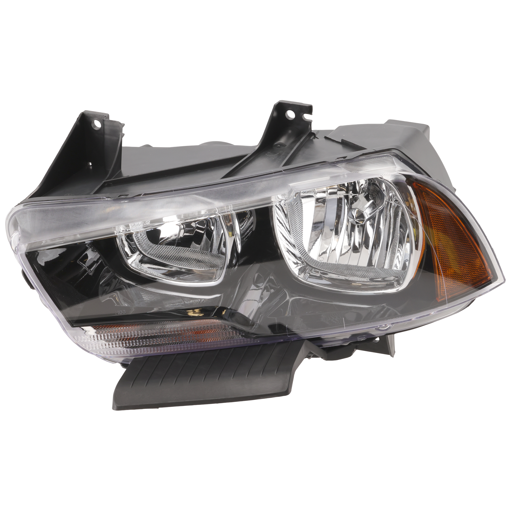 AM CHARGER 11-14 HEAD LAMP LH Assembly Halogen SKU REPD100148 Partslink CH2502232 OEM 57010411AF 57010411AE