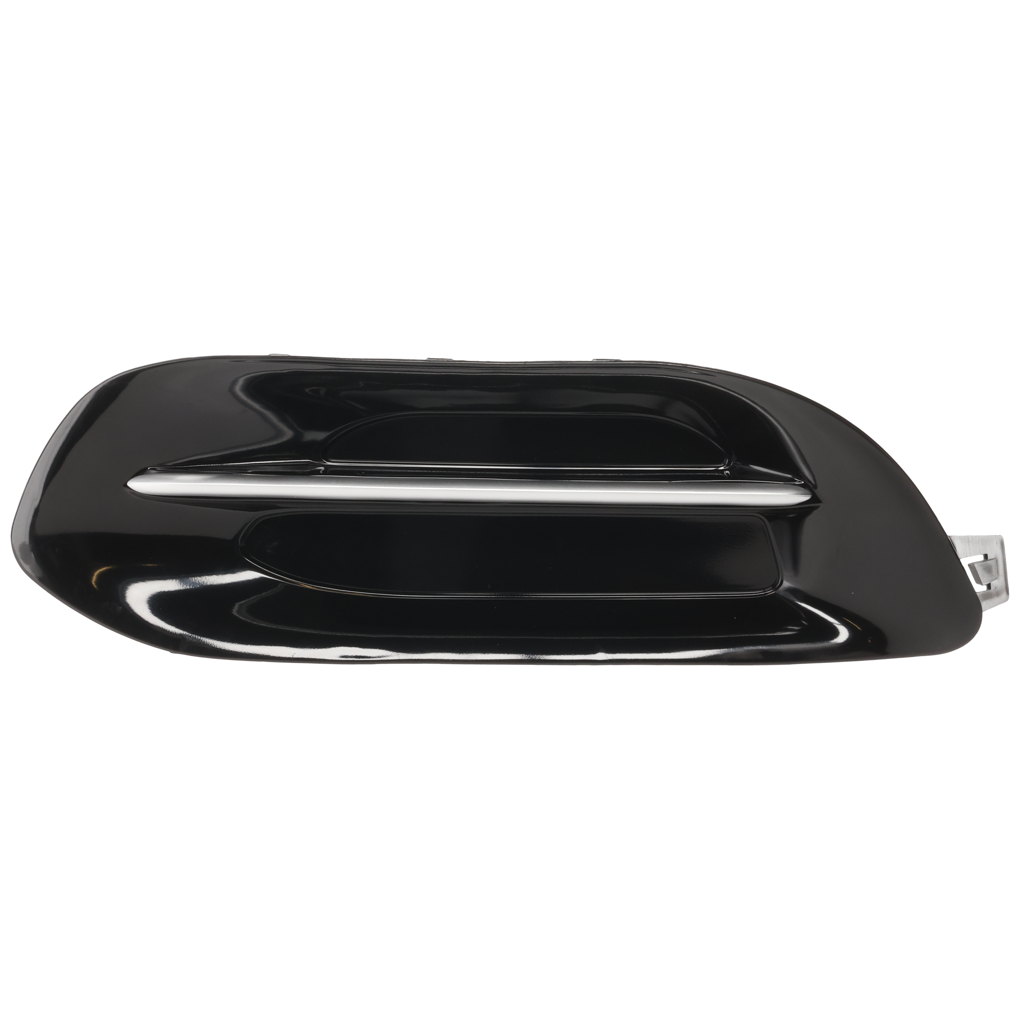 AM DART 13-14 FOG LAMP COVER LH Black Fog Lamp Opening w Chrome Trim SKU REPD108614 Partslink CH1038142 OEM 68163981AA