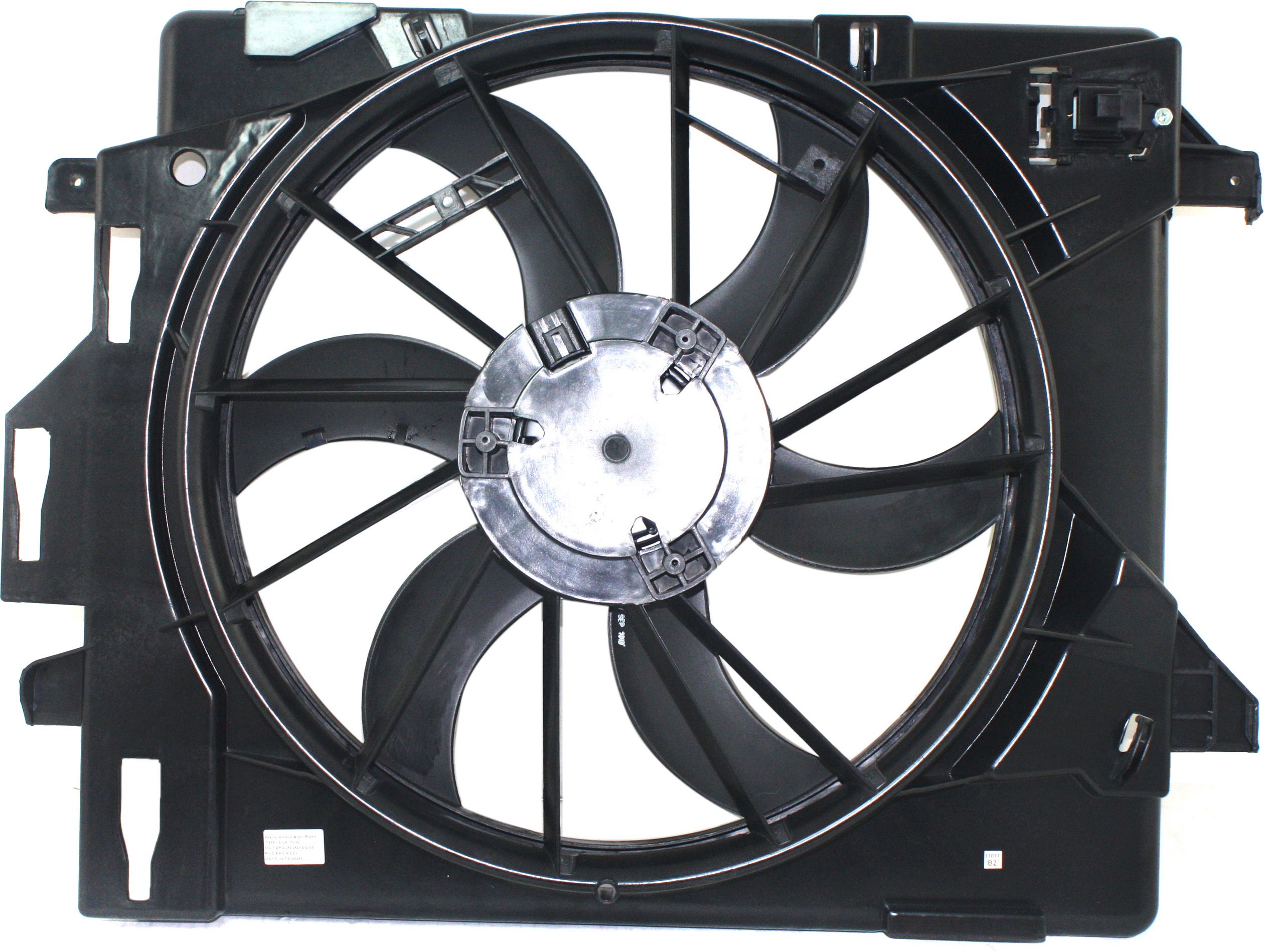 AM GRAND CARAVAN 08-20 RADIATOR FAN ASSEMBLY 3.3L 3.6L 3.8L Includes resistor SKU REPD160901 Partslink CH3115157 OEM 5058674AD