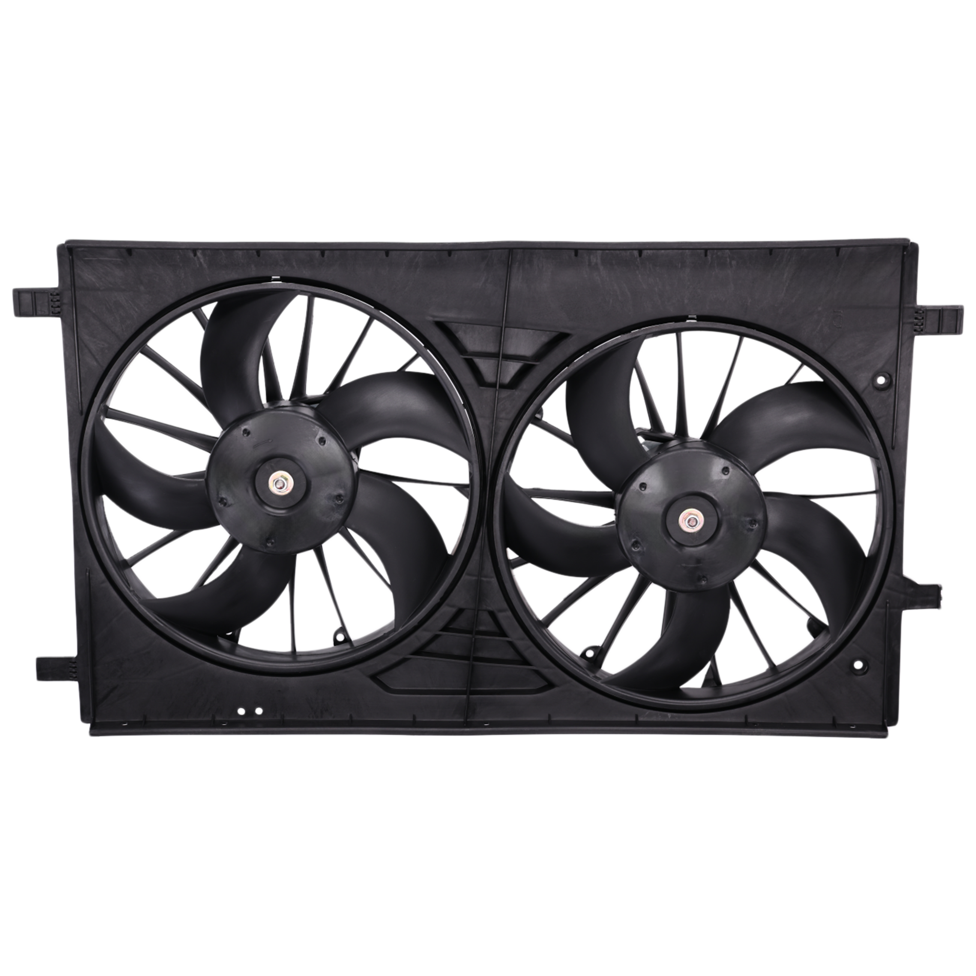 AM COMPASS 07-10 PATRIOT 07-17 RADIATOR FAN SHROUD ASSEMBLY Dual Fan SKU REPD160904 Partslink CH3115152 OEM 68002661AA